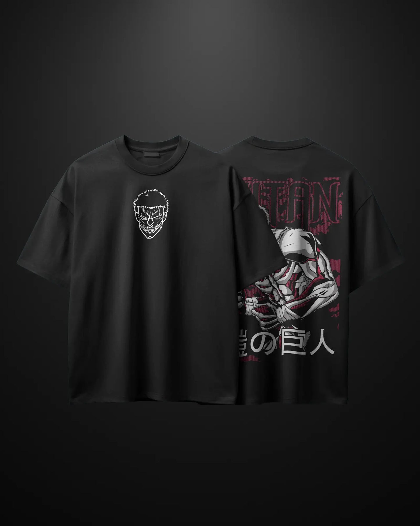 Attack on Titan Armored Titan Oversized T-Shirt - APXKrew