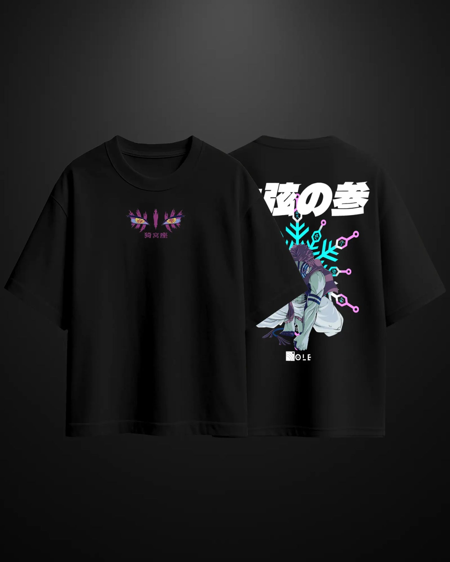 Demon Slayer Azaka Oversized T-Shirt Drop 1 - APXKrew