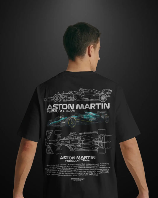Formula 1 Aston Martin Oversized T-Shirt - APXKrew