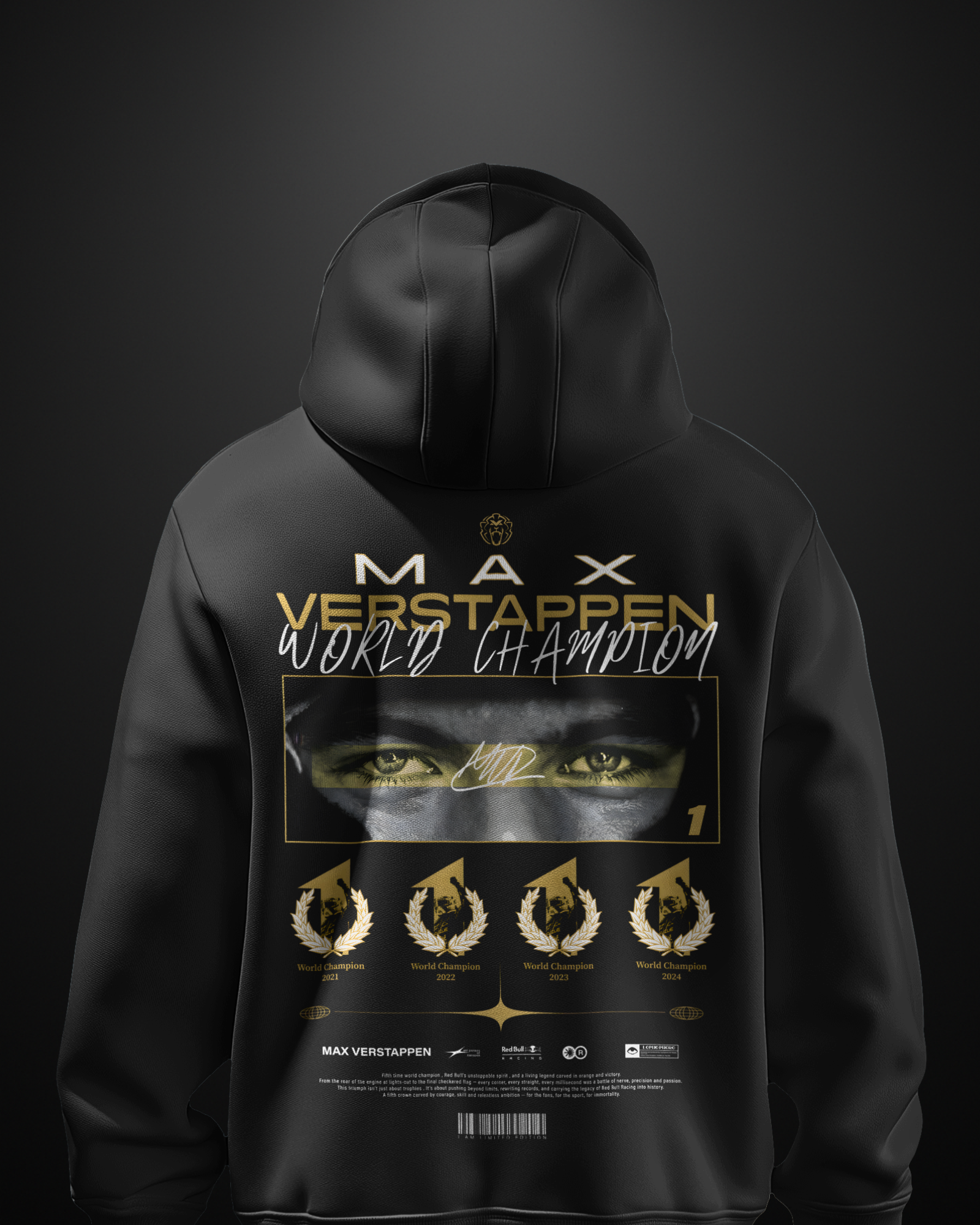Formula 1 Max Verstappen Hoodie Drop 3 APXKrew