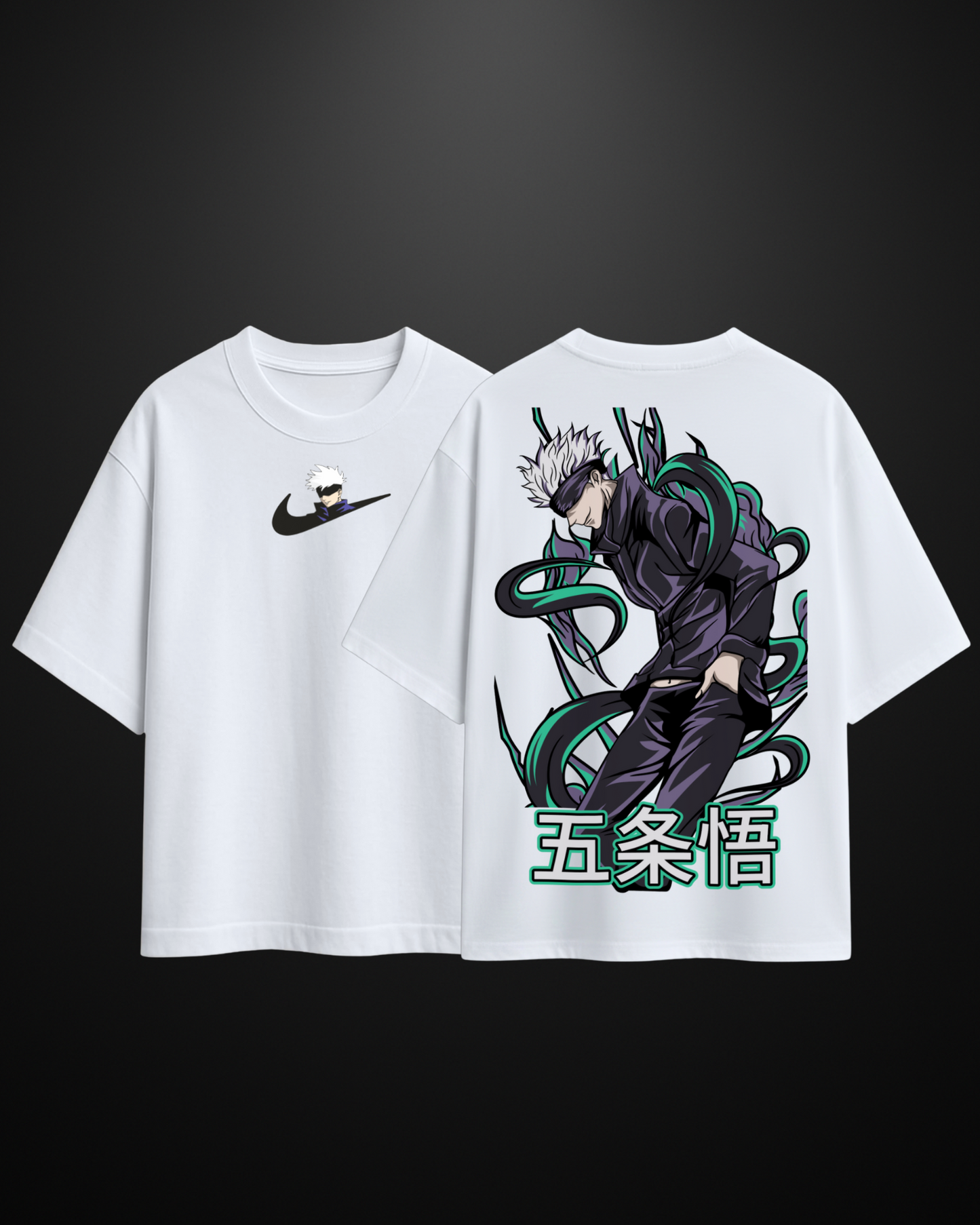 Jujutsu Kaisen Gojo Satoru Oversized T-Shirt Drop 2 APXKrew