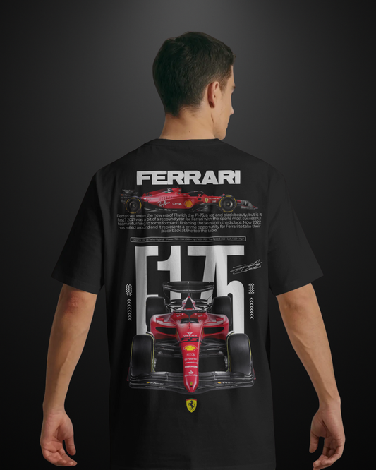 Formula 1 Ferrari F175 Oversized T-Shirt - APXKrew