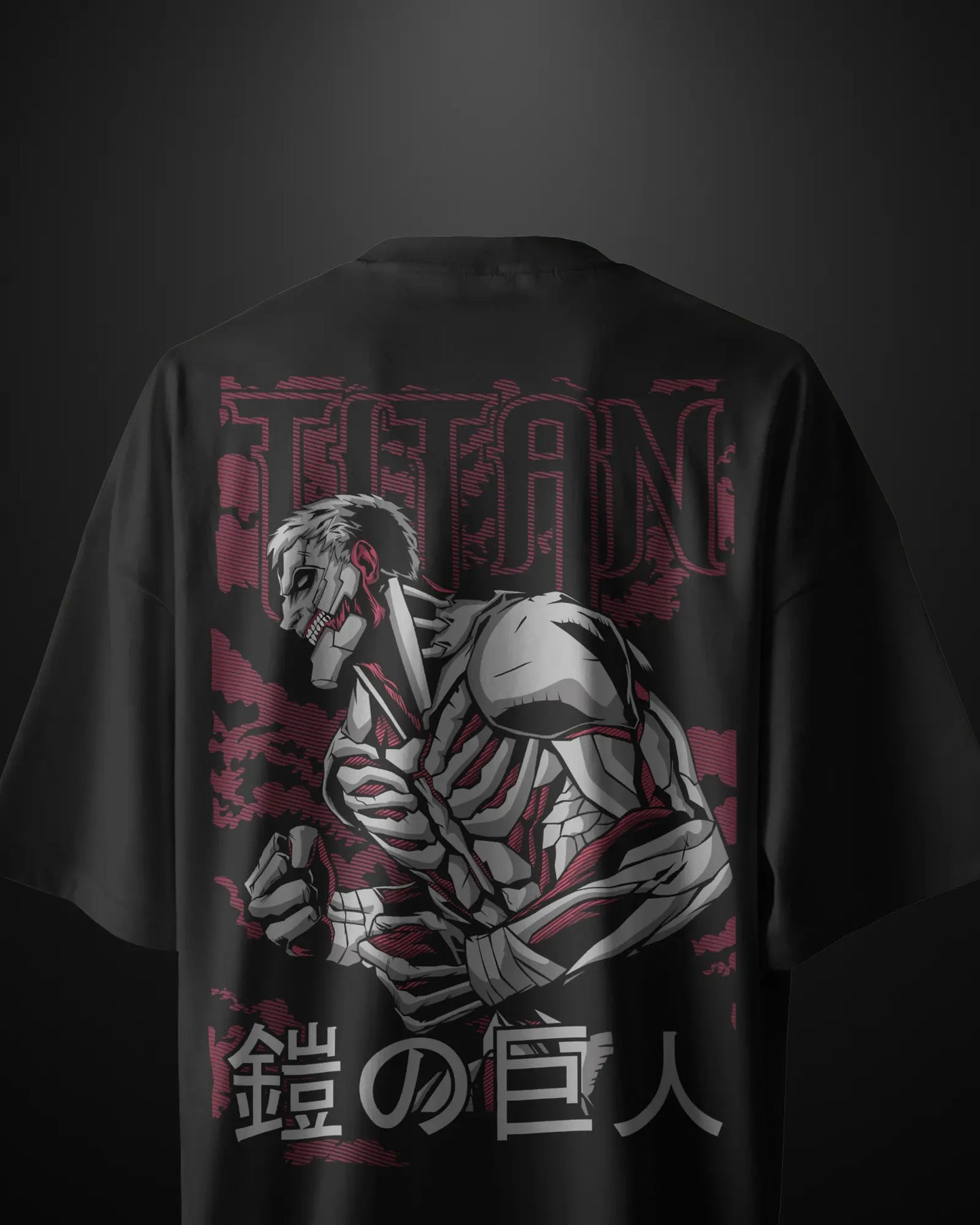 Attack on Titan Armored Titan Oversized T-Shirt - APXKrew