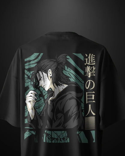 Attack on Titan Eren Yeager Oversized T-Shirt APXKrew