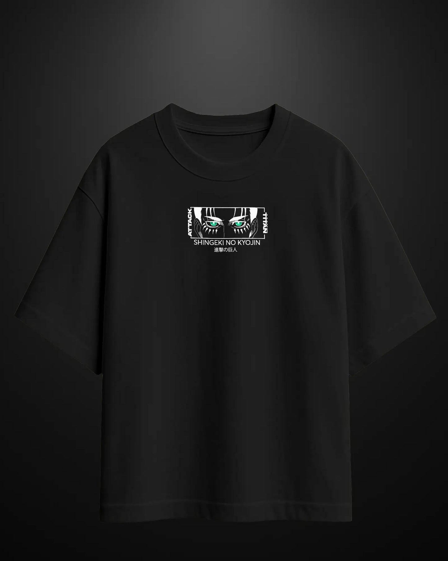 Attack on Titan Eren Yeager Oversized T-Shirt APXKrew