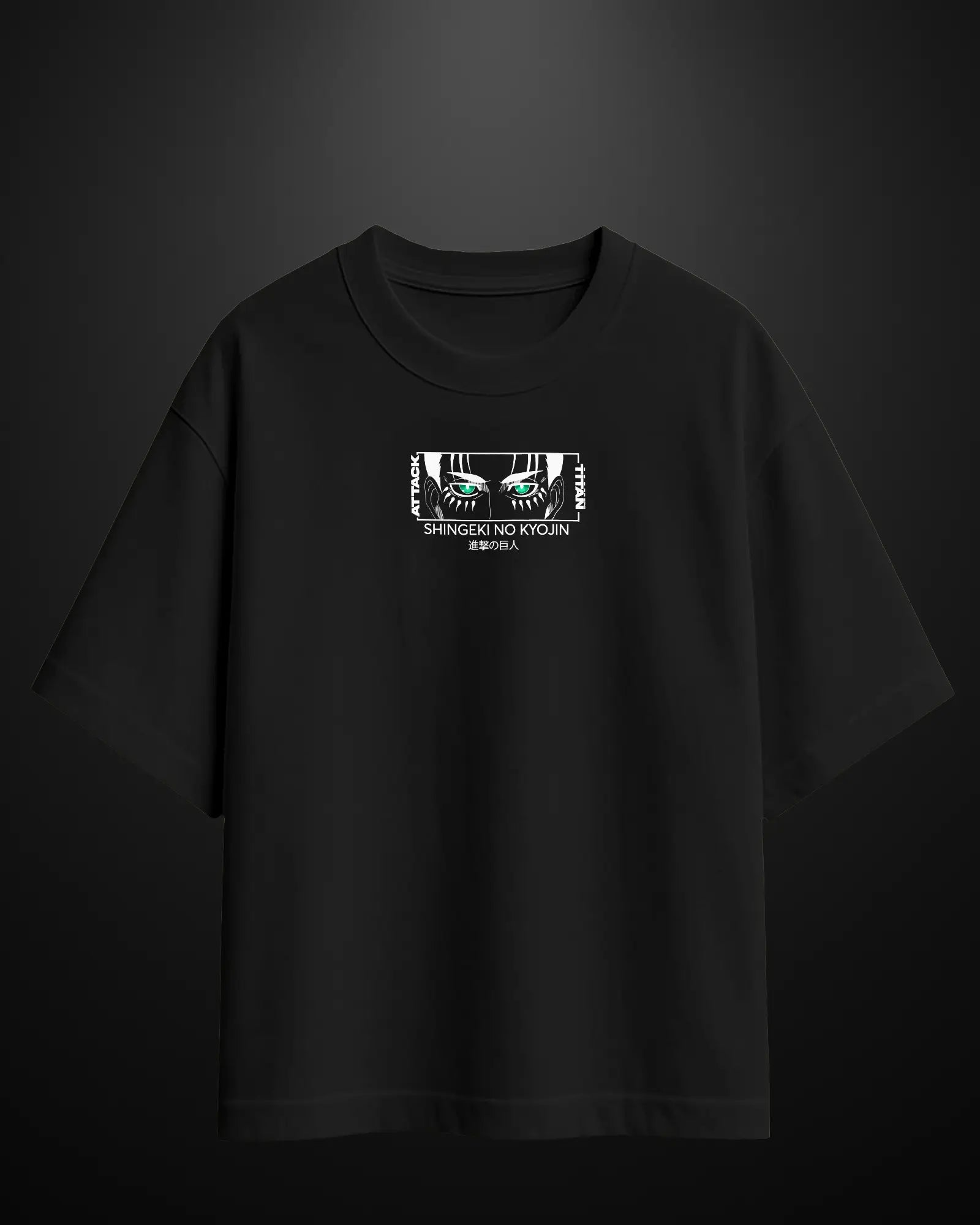 Attack on Titan Eren Yeager Oversized T-Shirt APXKrew