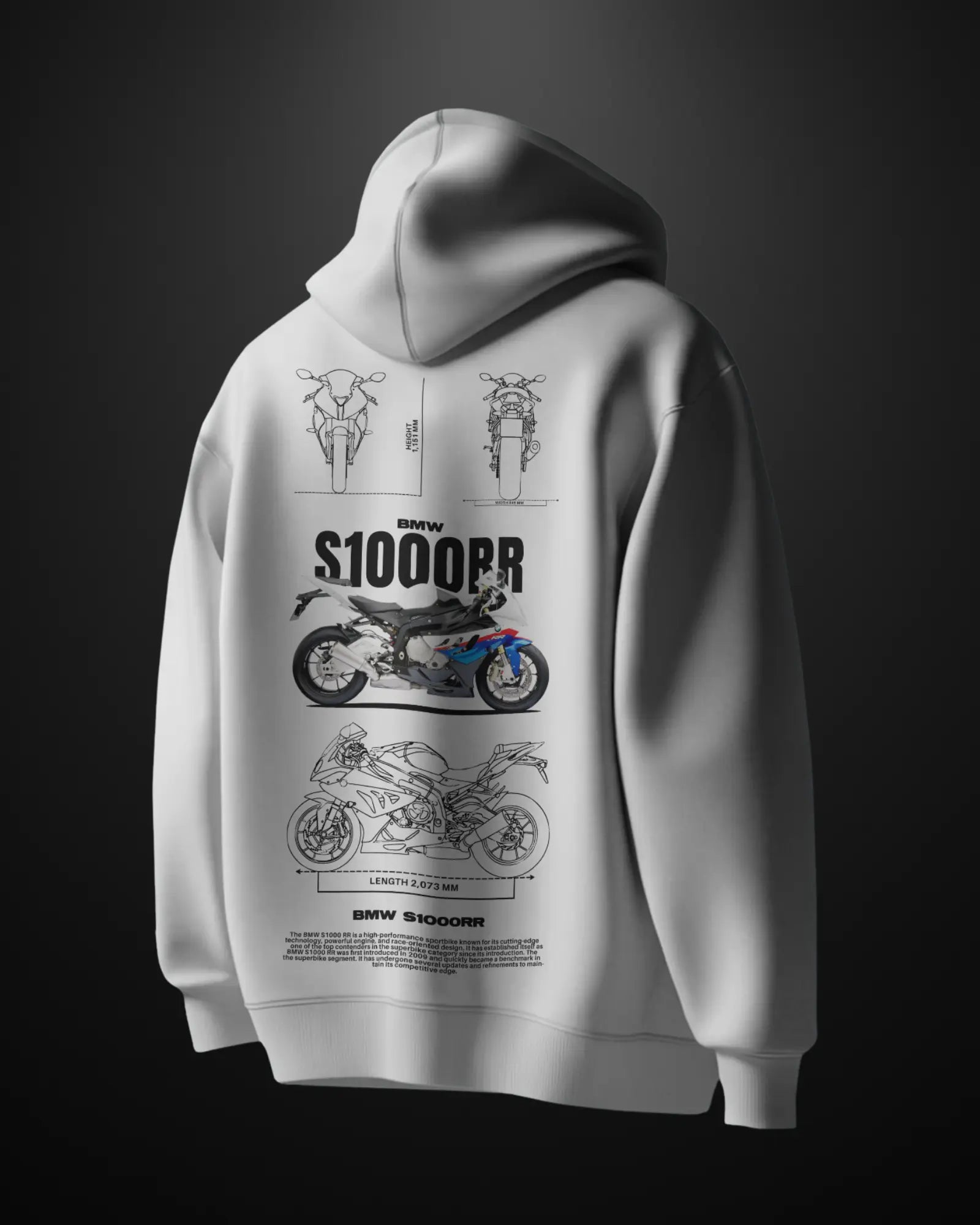 BMW S1000RR Hoodie - APXKrew