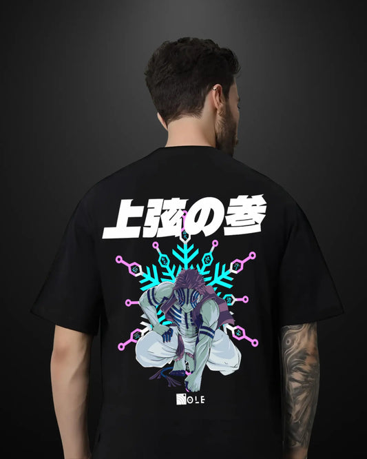 Demon Slayer Azaka Oversized T-Shirt Drop 1 - APXKrew