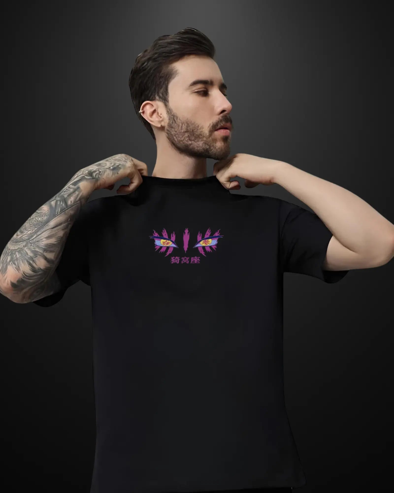 Demon Slayer Azaka Oversized T-Shirt Drop 1 - APXKrew