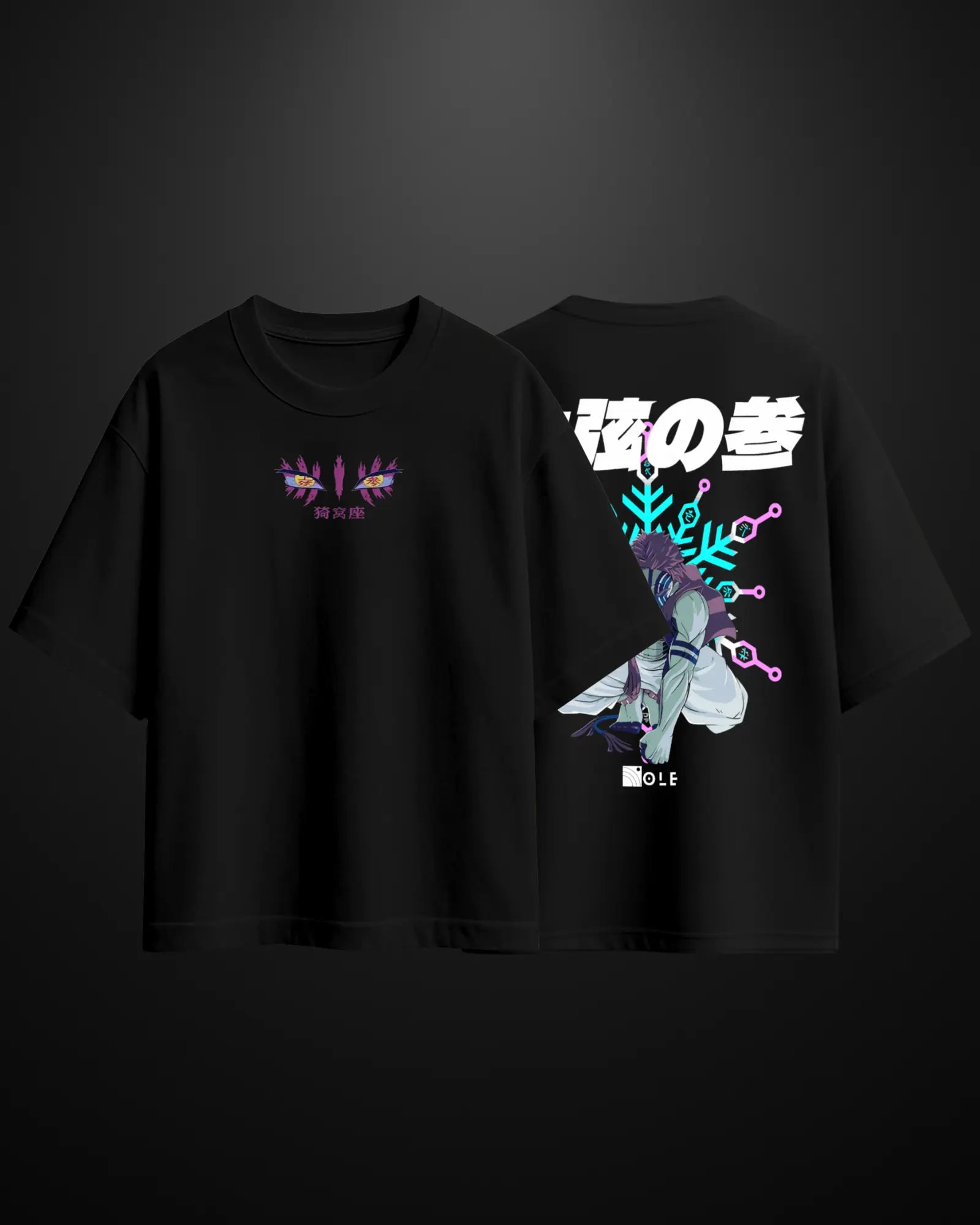 Demon Slayer Azaka Oversized T-Shirt Drop 1 - APXKrew