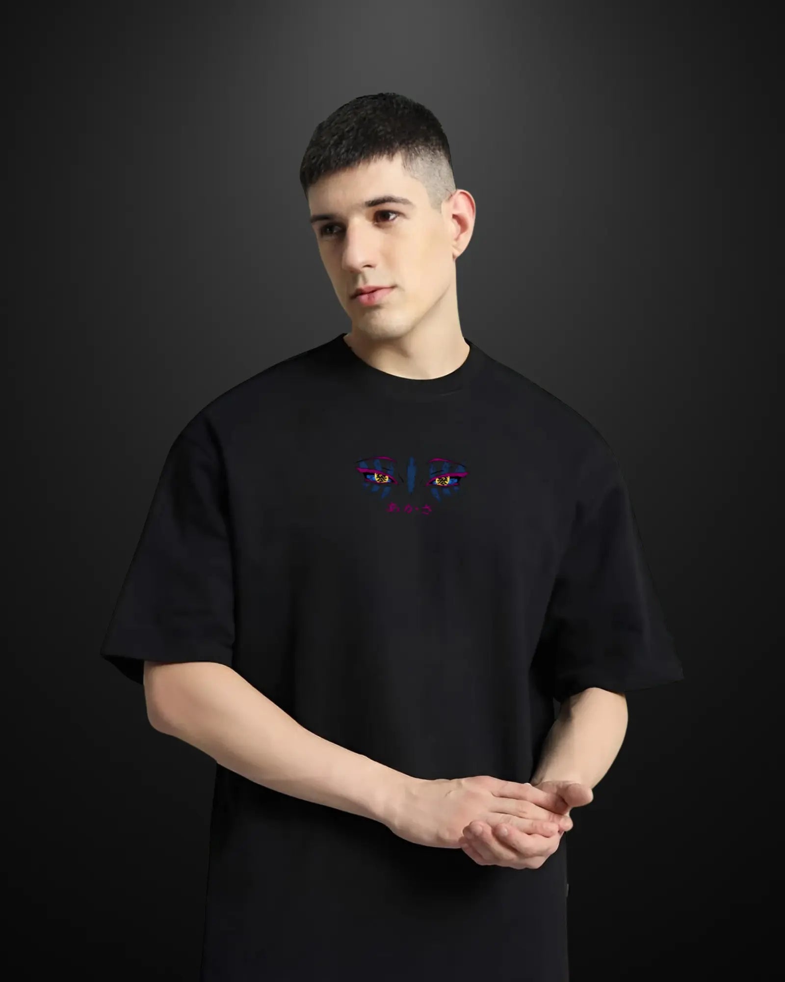 Demon Slayer Azaka Oversized T-Shirt Drop 2 - APXKrew