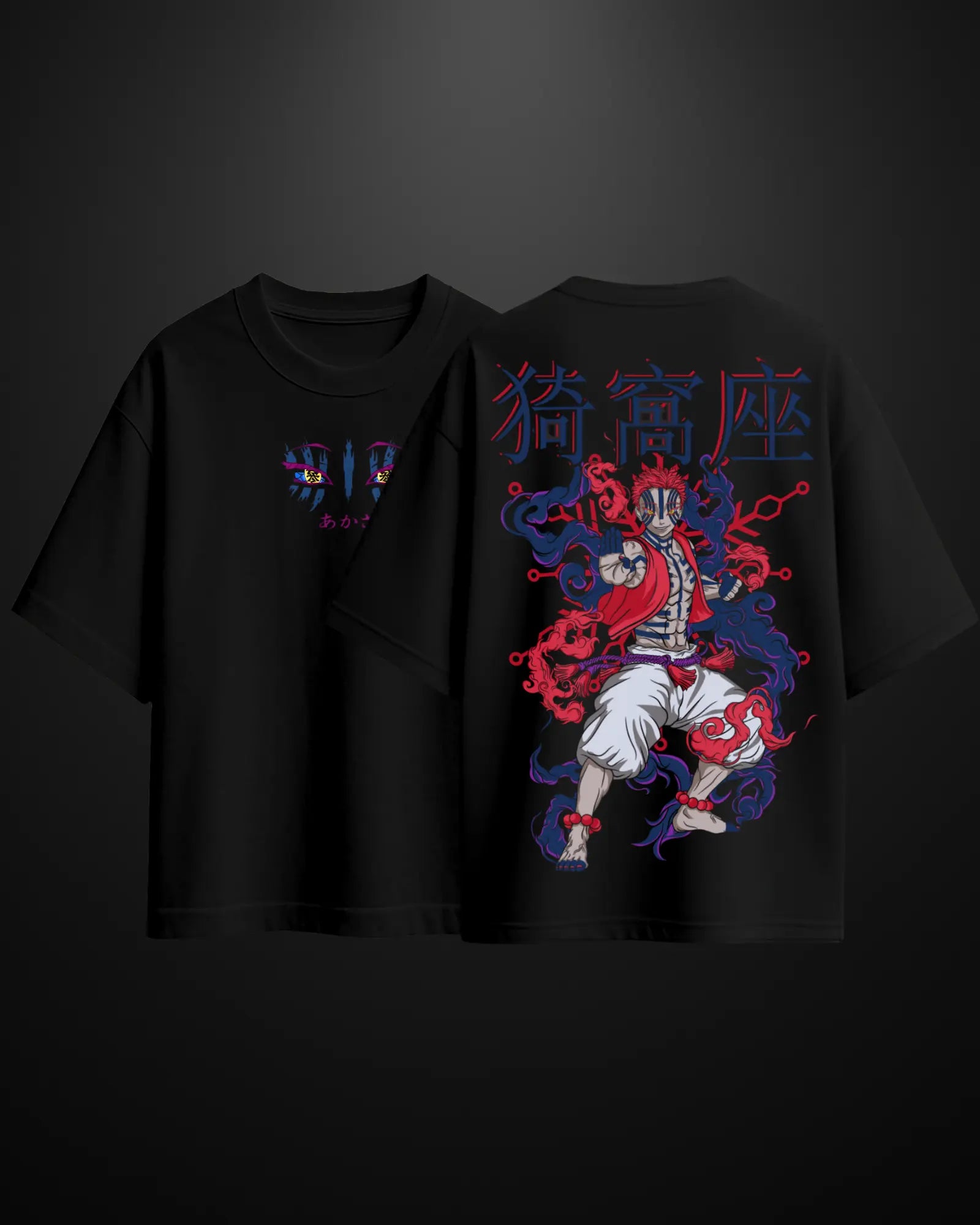 Demon Slayer Azaka Oversized T-Shirt Drop 2 - APXKrew