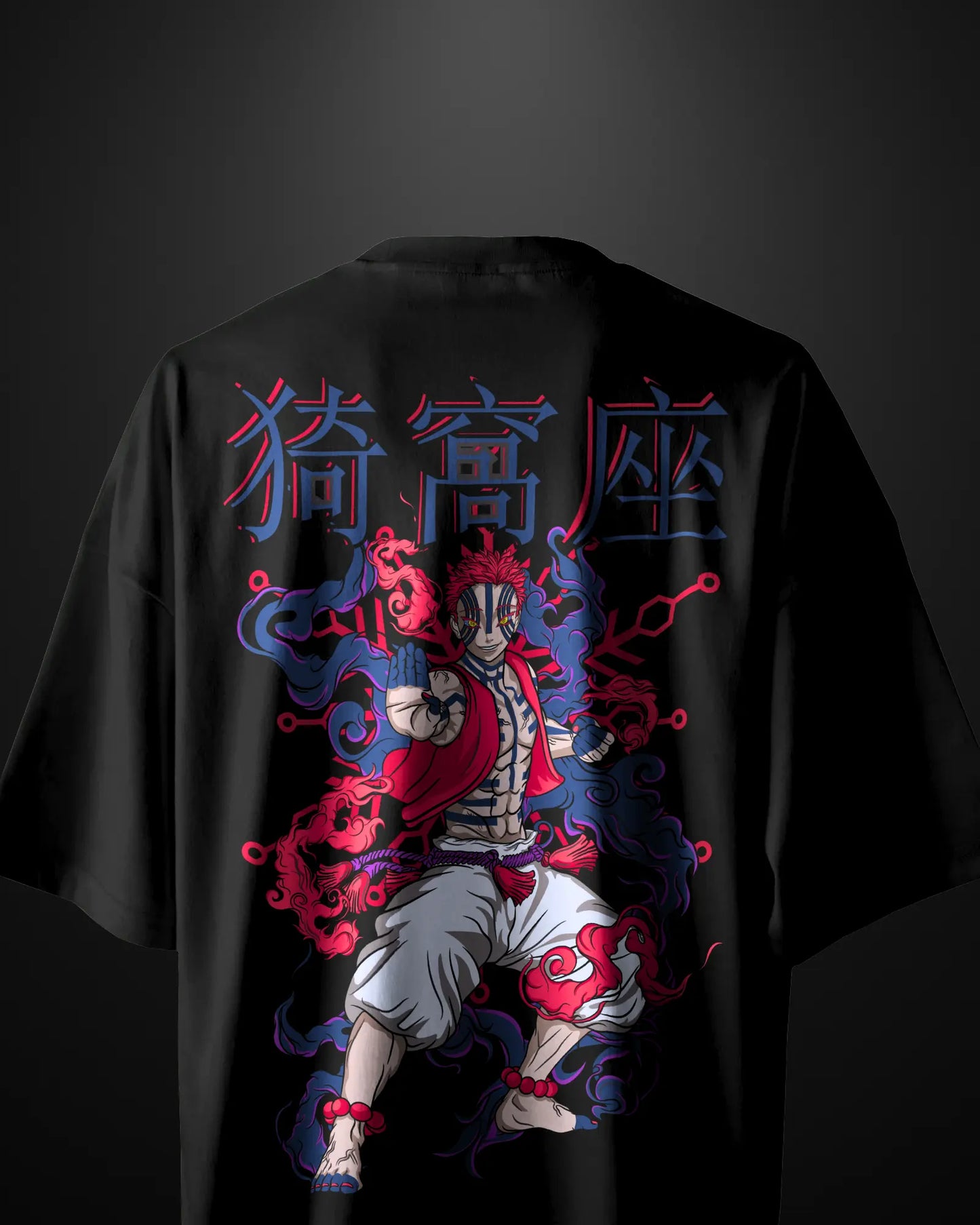 Demon Slayer Azaka Oversized T-Shirt Drop 2 - APXKrew