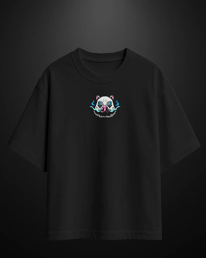 Demon Slayer Inosuke Oversized T-Shirt Drop 1 - APXKrew