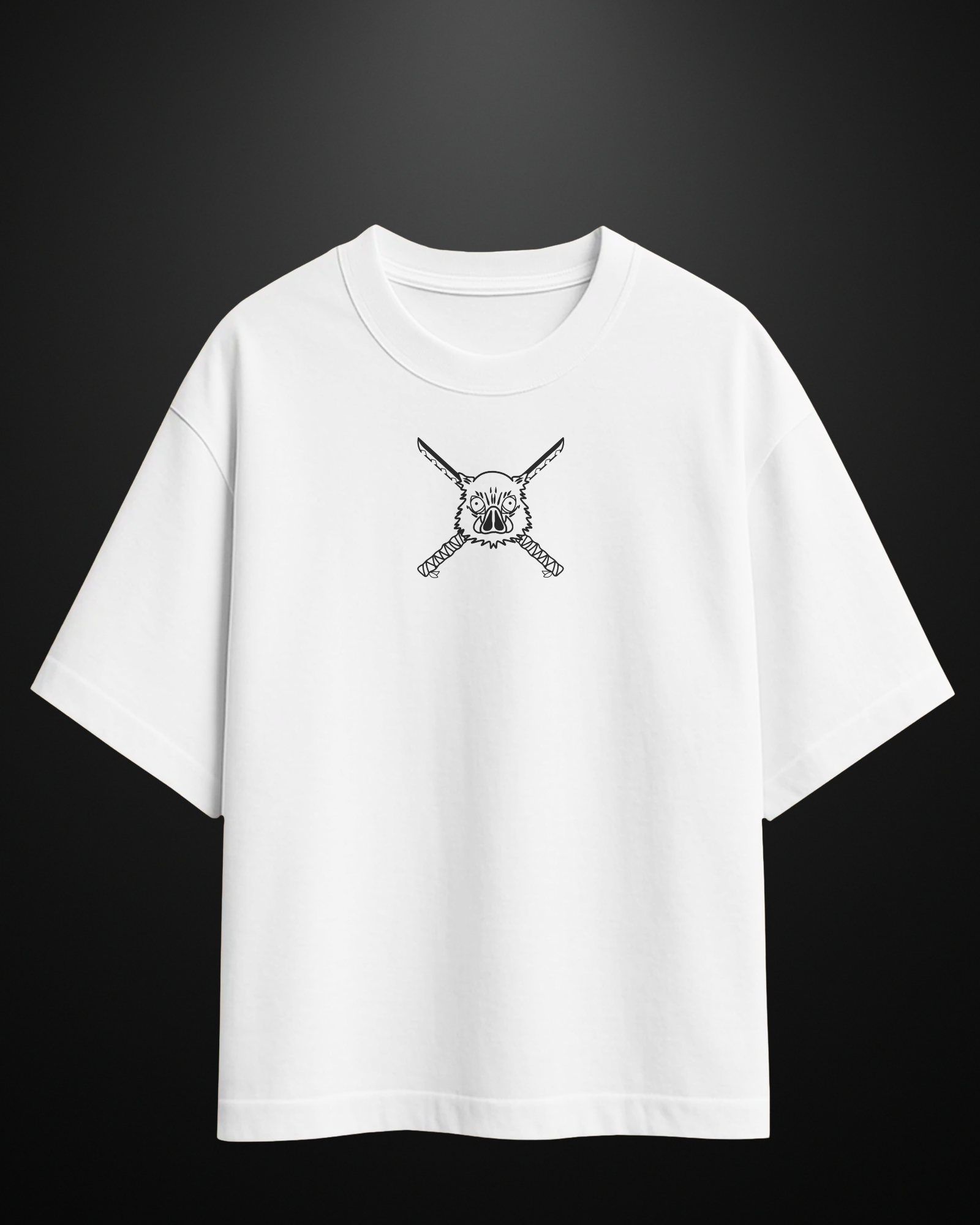 Demon Slayer Inosuke Oversized T-Shirt Drop 2 APXKrew