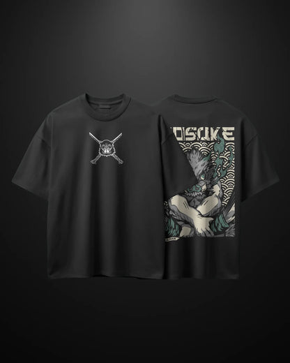 Demon Slayer Inosuke Oversized T-Shirt Drop 2 APXKrew