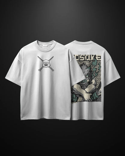 Demon Slayer Inosuke Oversized T-Shirt Drop 2 - APXKrew
