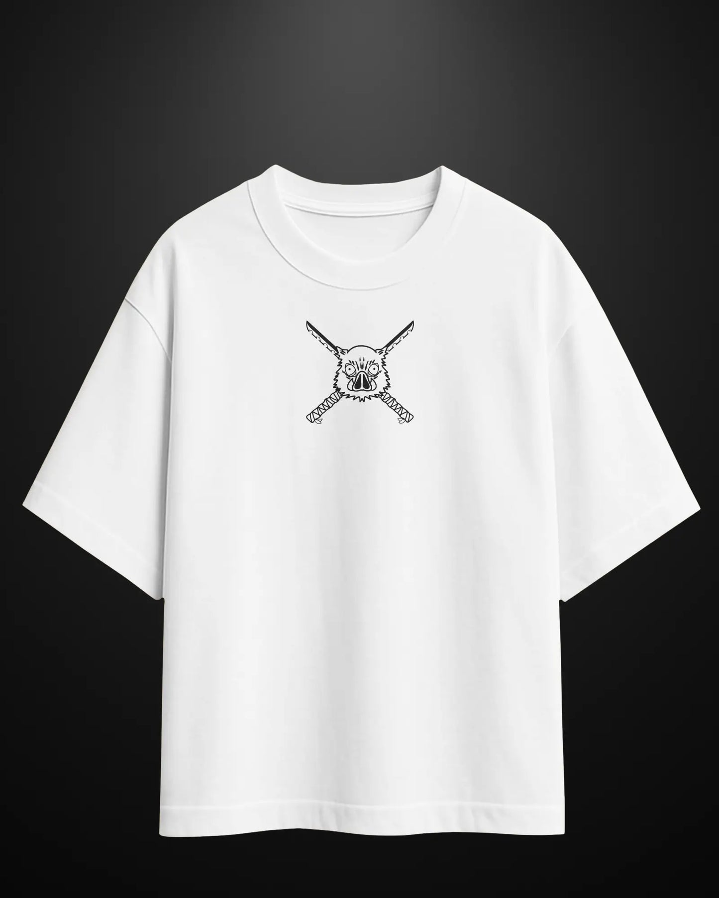 Demon Slayer Inosuke Oversized T-Shirt Drop 2 - APXKrew