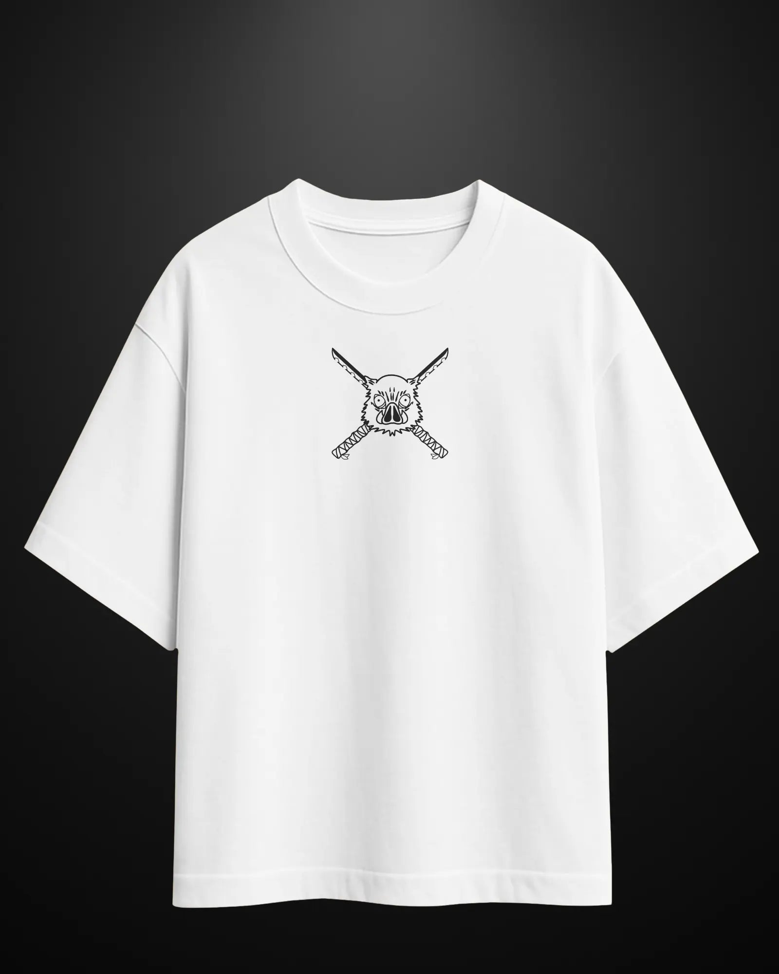 Demon Slayer Inosuke Oversized T-Shirt Drop 2 - APXKrew