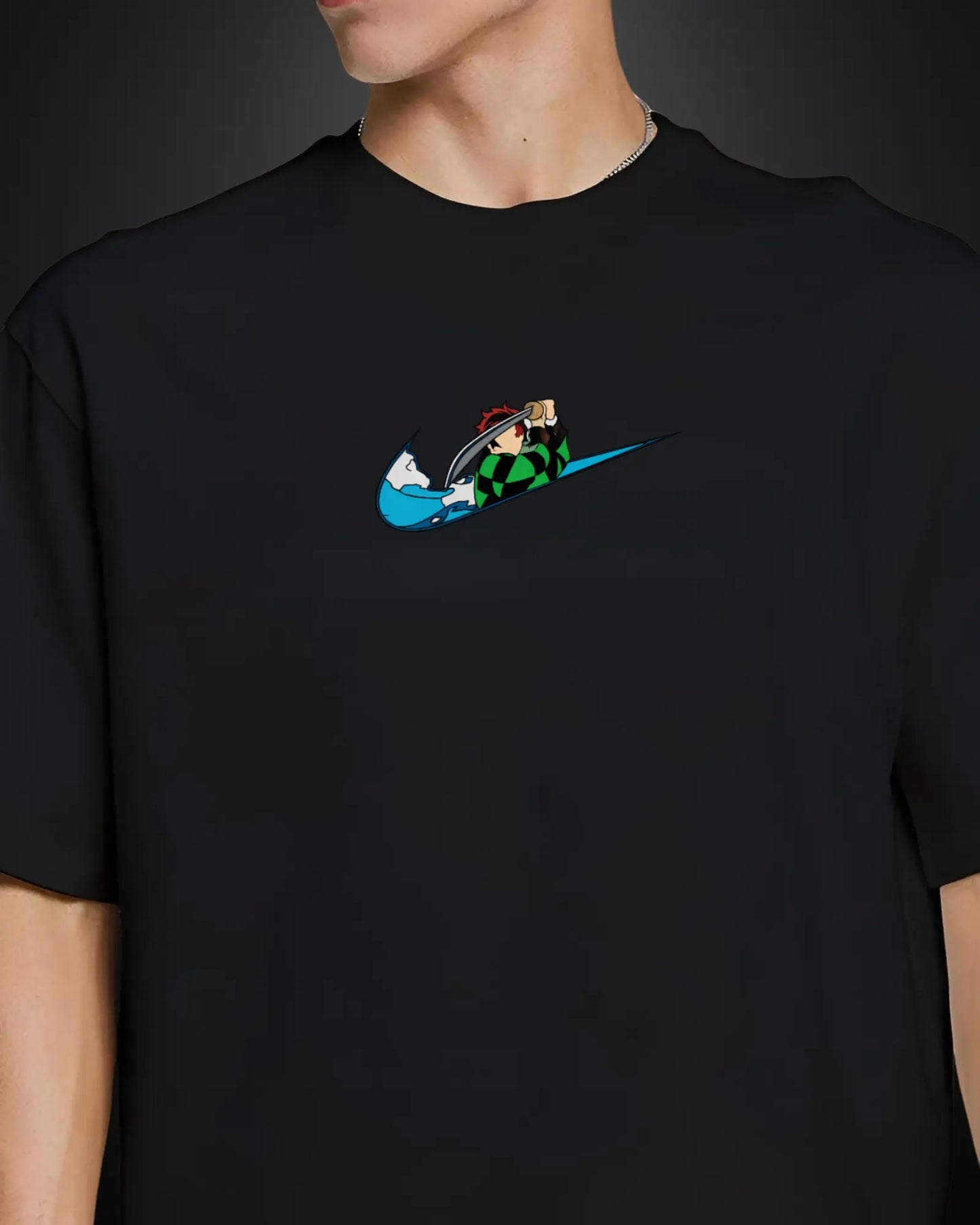 Demon Slayer Tanjiro Oversized T-Shirt Drop 1 - APXKrew