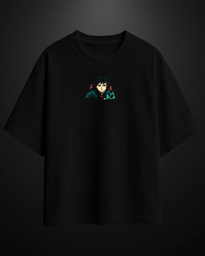 Demon Slayer Water Hashira Oversized T-Shirt Drop 2 - APXKrew