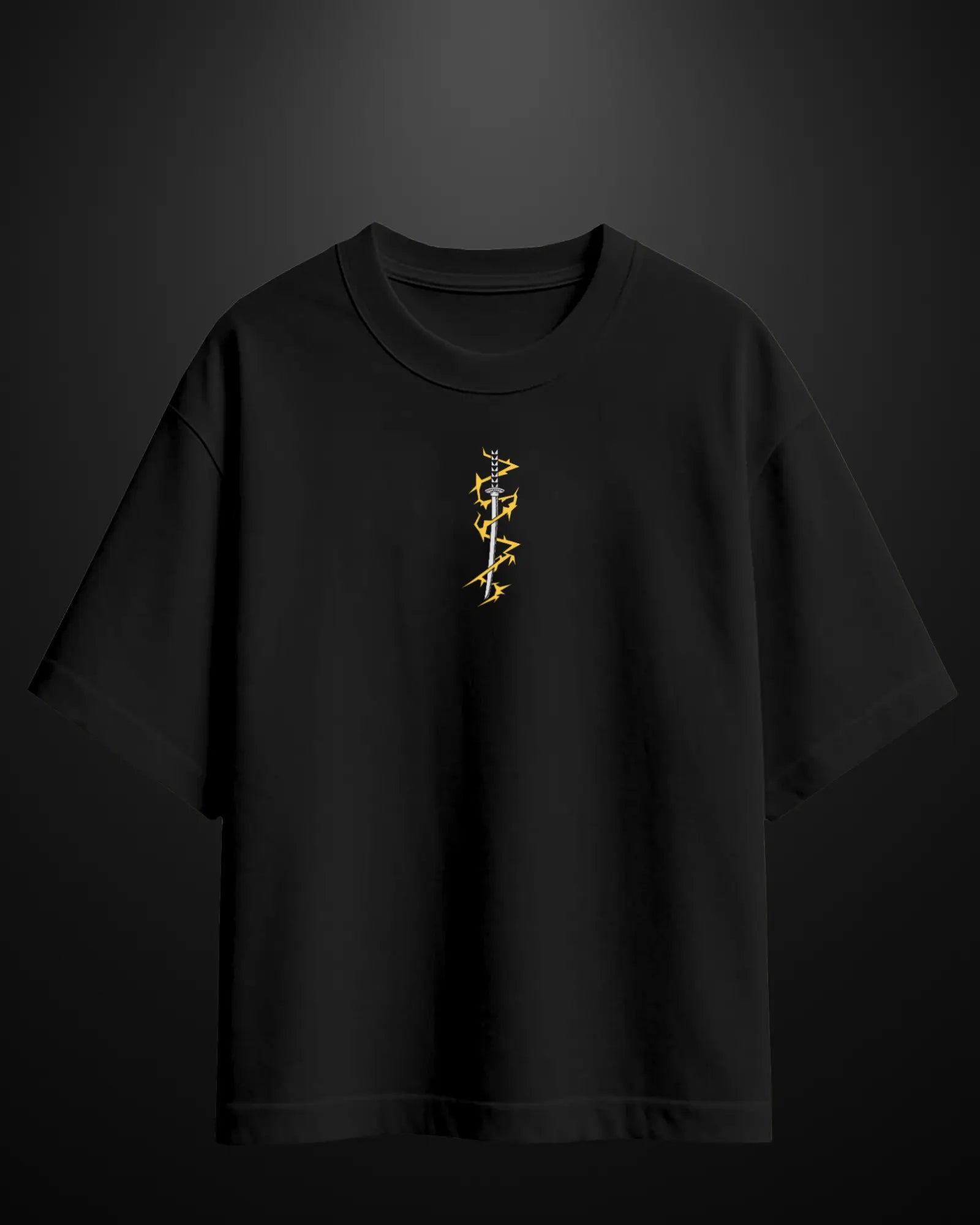 Demon Slayer Zenitsu Oversized T-Shirt Drop 1 - APXKrew