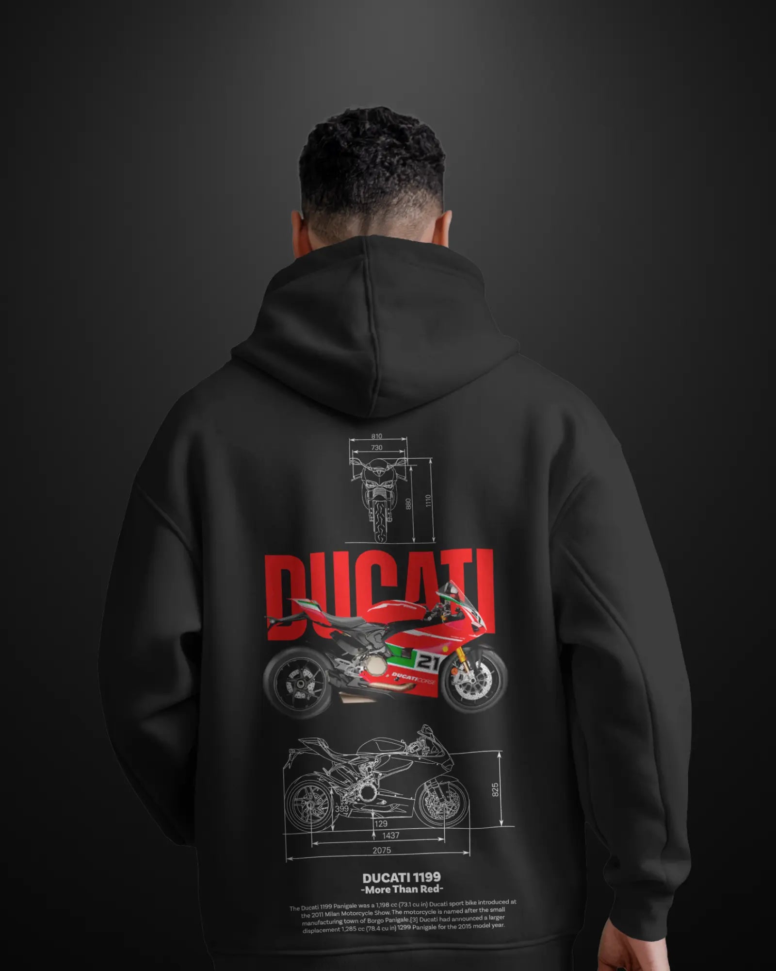 Ducati Panigale 1199 Hoodie APXKrew