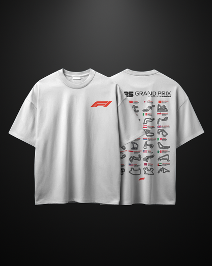 Formula 1 2025 Grand Prix Oversized T-Shirt APXKrew