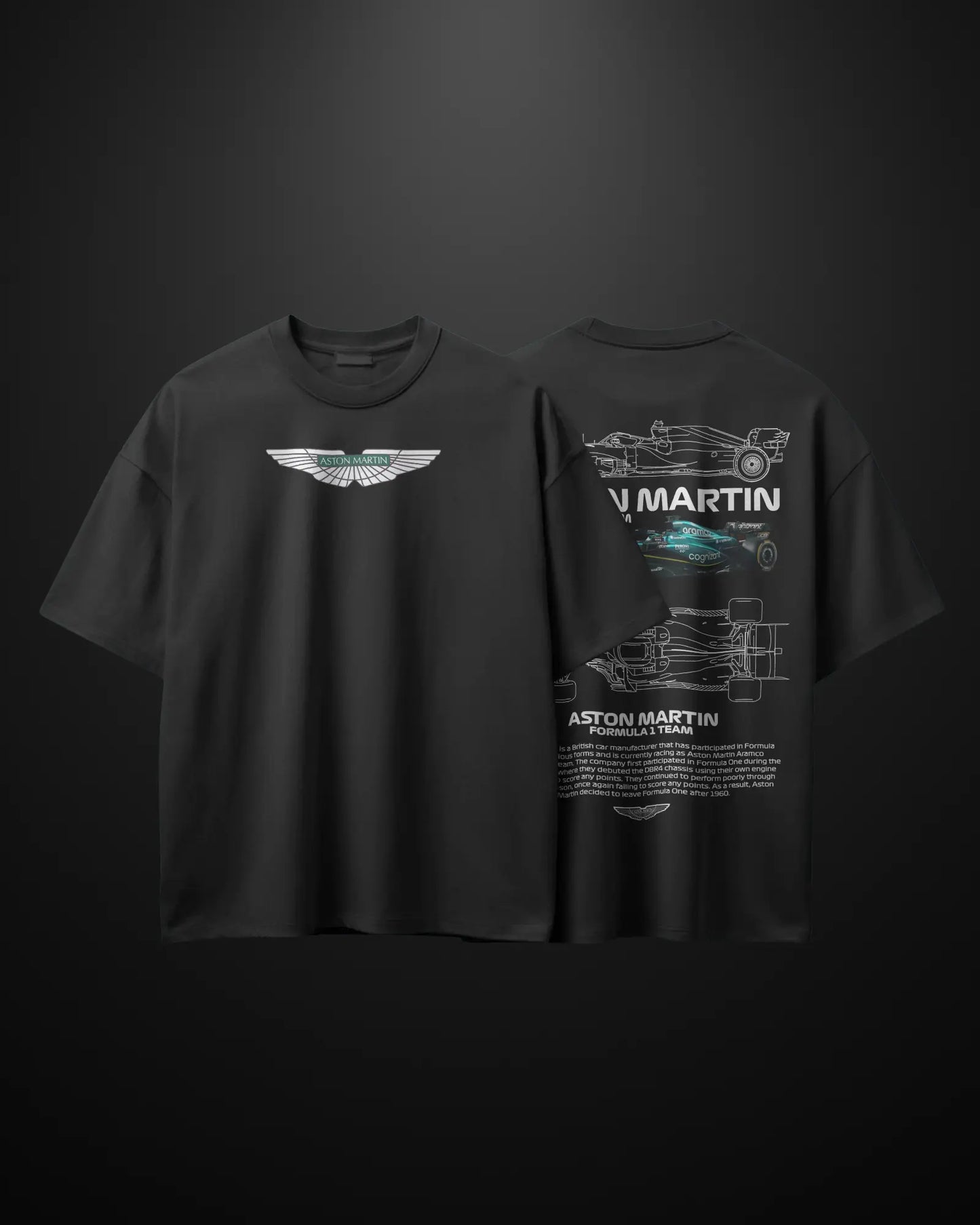 Formula 1 Aston Martin Oversized T-Shirt - APXKrew