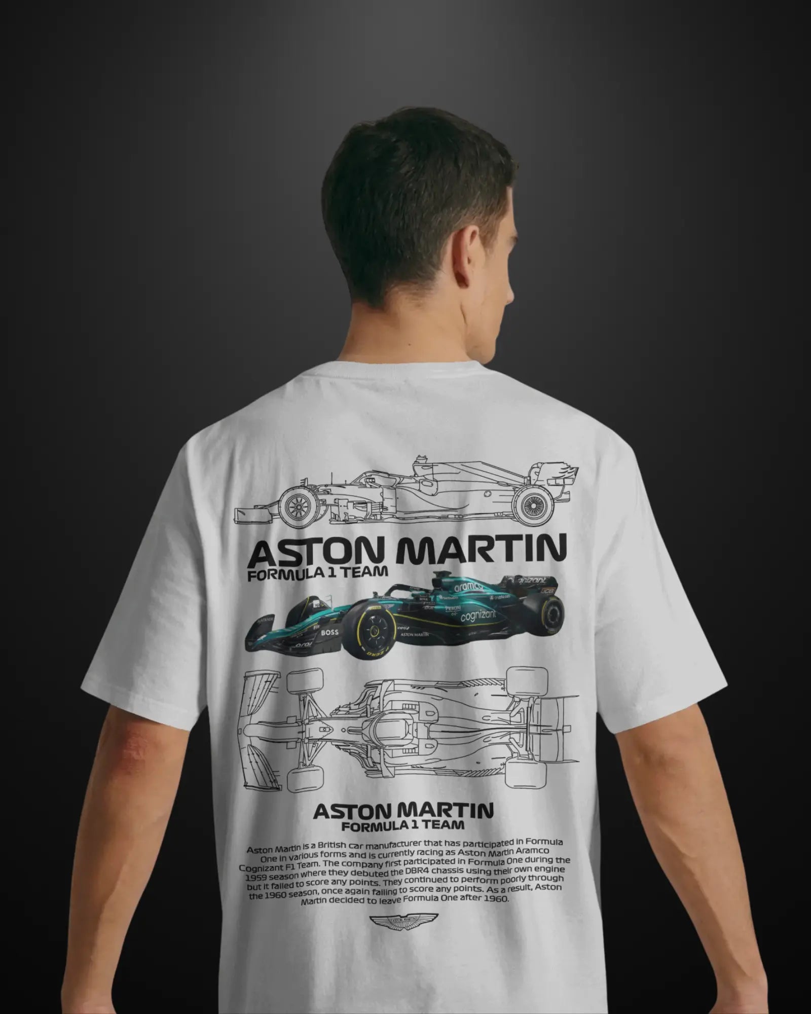 Formula 1 Aston Martin Oversized T-Shirt - APXKrew