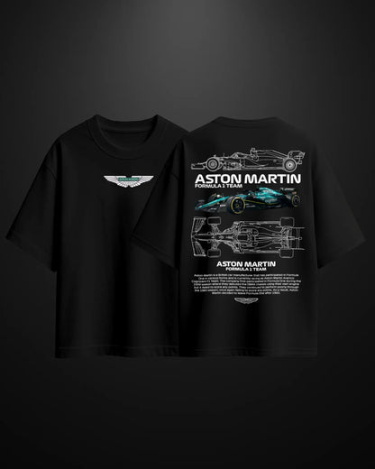 Formula 1 Aston Martin Oversized T-Shirt - APXKrew