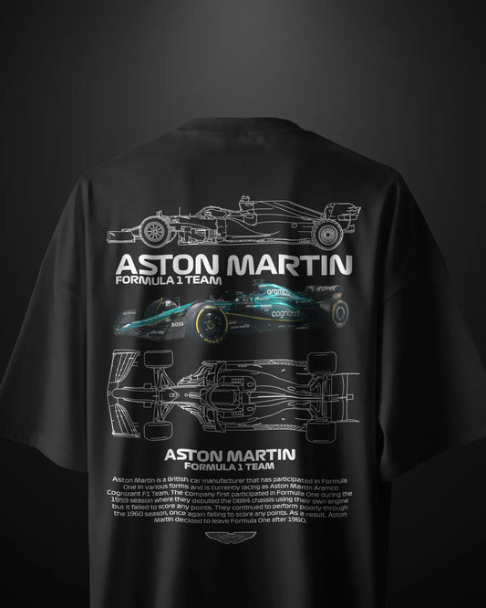 Formula 1 Aston Martin Oversized T-Shirt - APXKrew