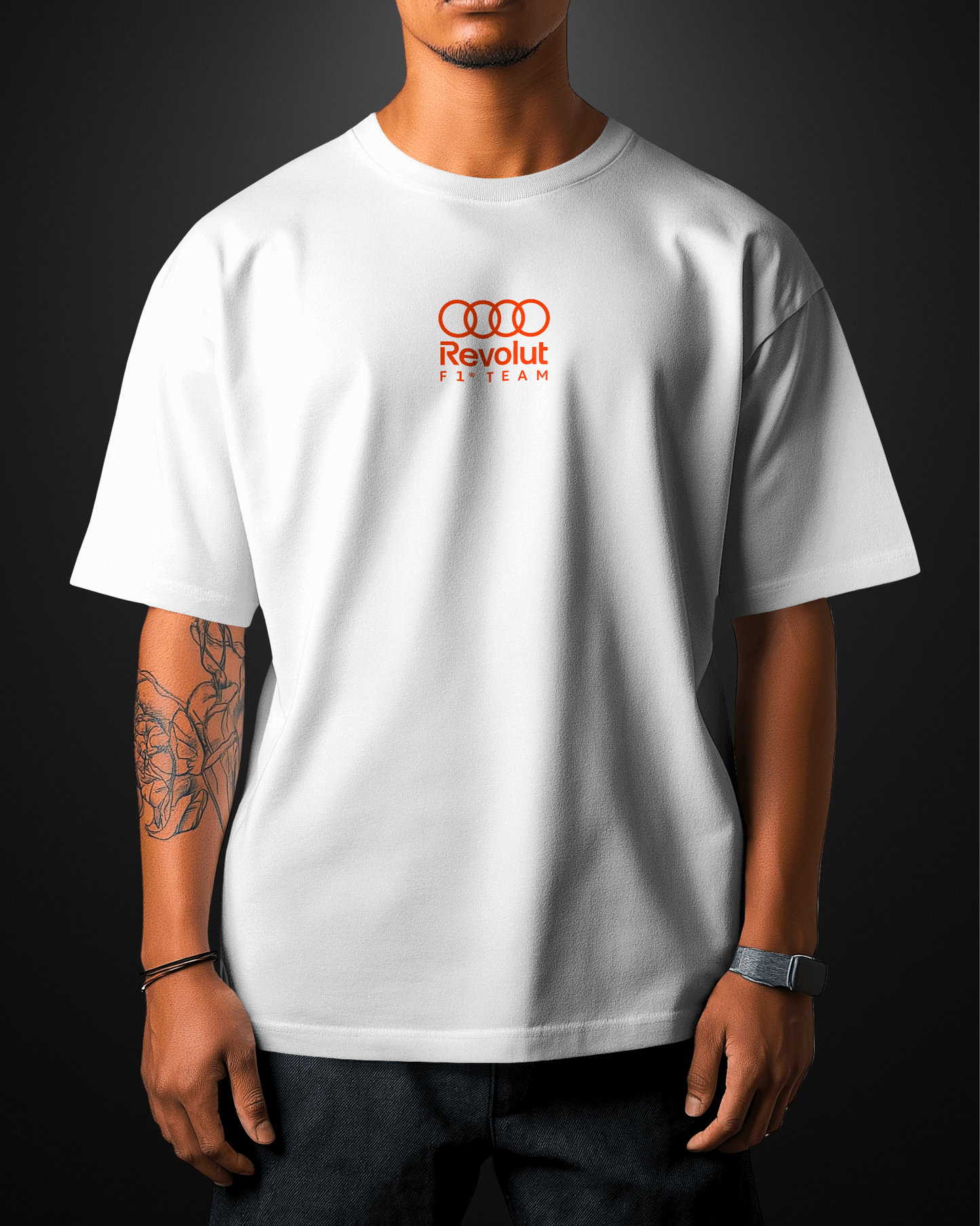 Formula 1 Audi R-26 Oversized T-Shirt Drop 1 - APXKrew