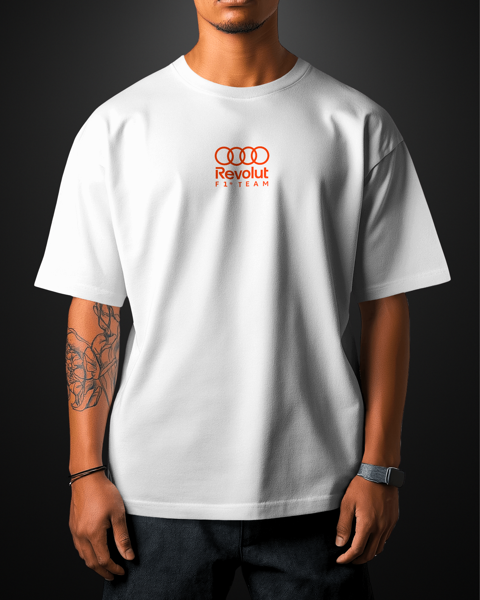 Formula 1 Audi R-26 Oversized T-Shirt Drop 1 - APXKrew