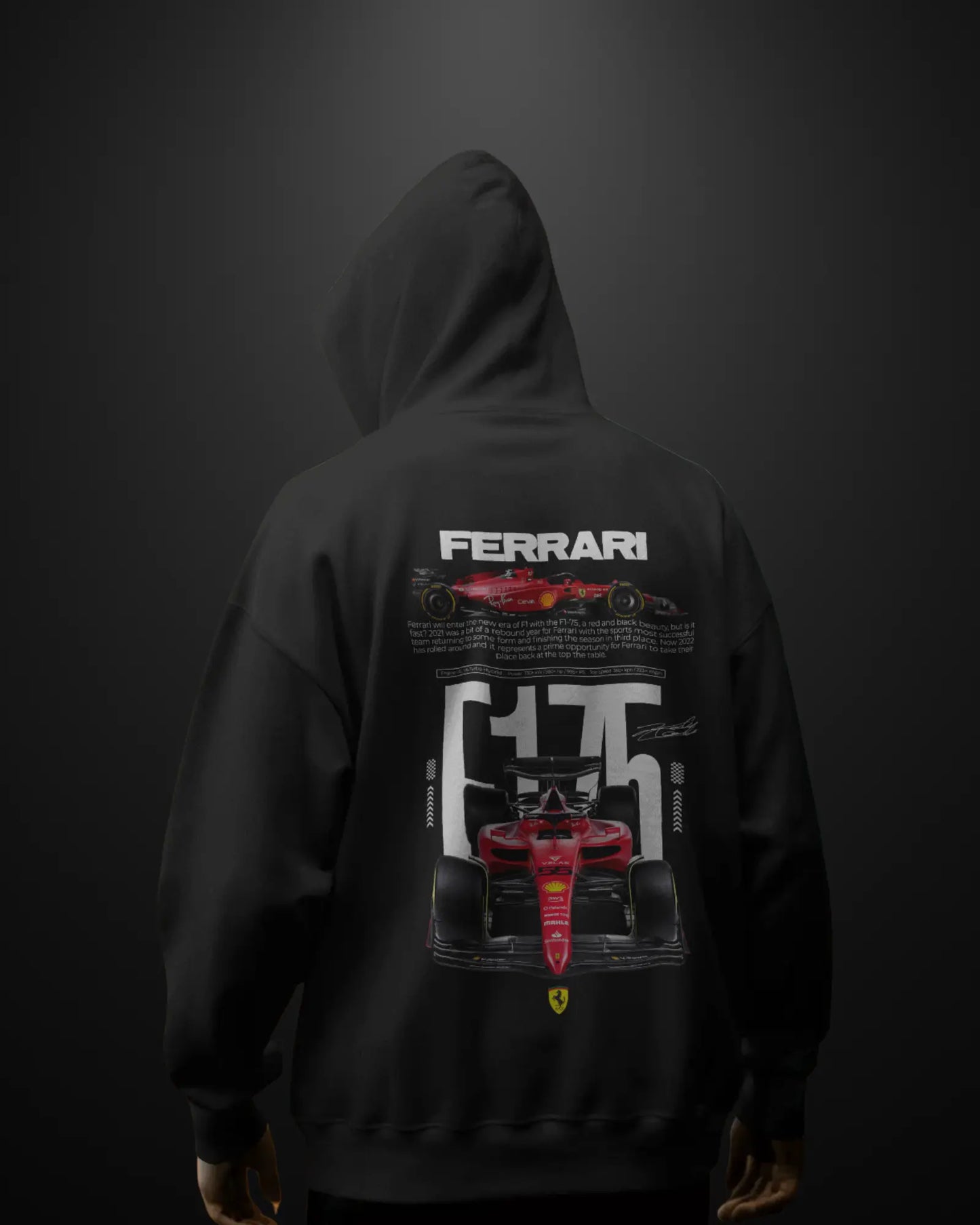 Formula 1 Ferrari F175 Hoodie APXKrew