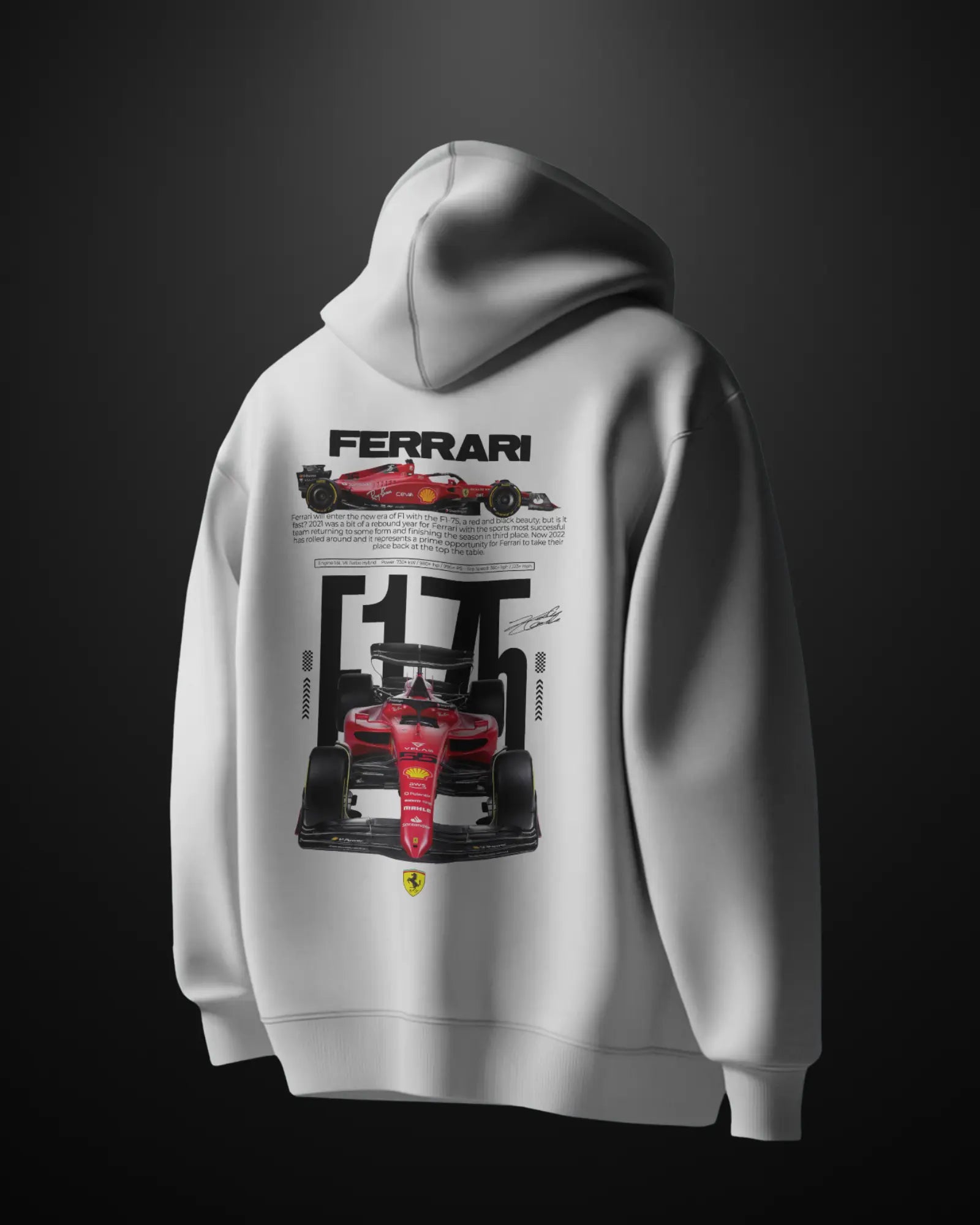 Formula 1 Ferrari F175 Hoodie APXKrew
