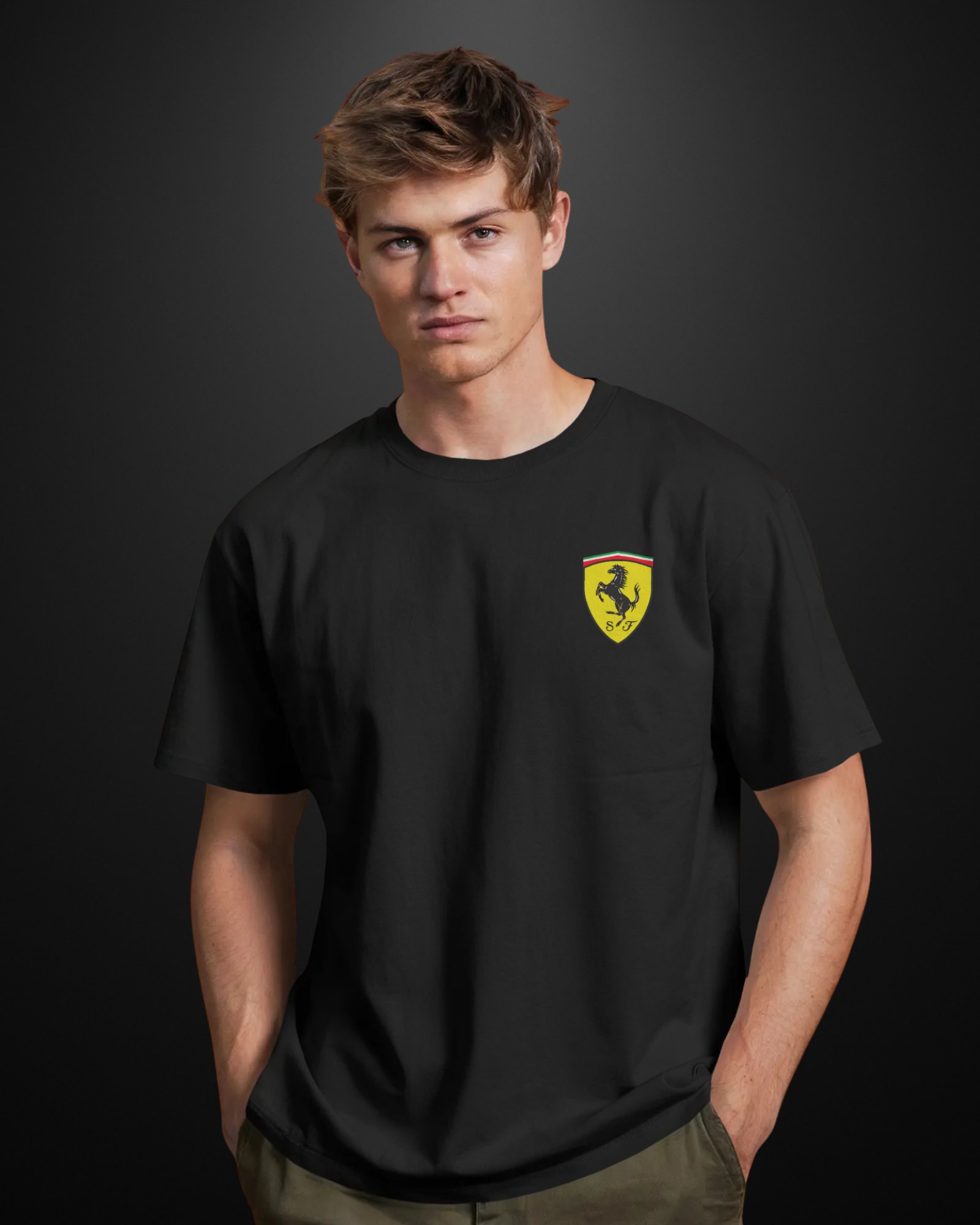 Formula 1 Ferrari F175 Oversized T-Shirt - APXKrew