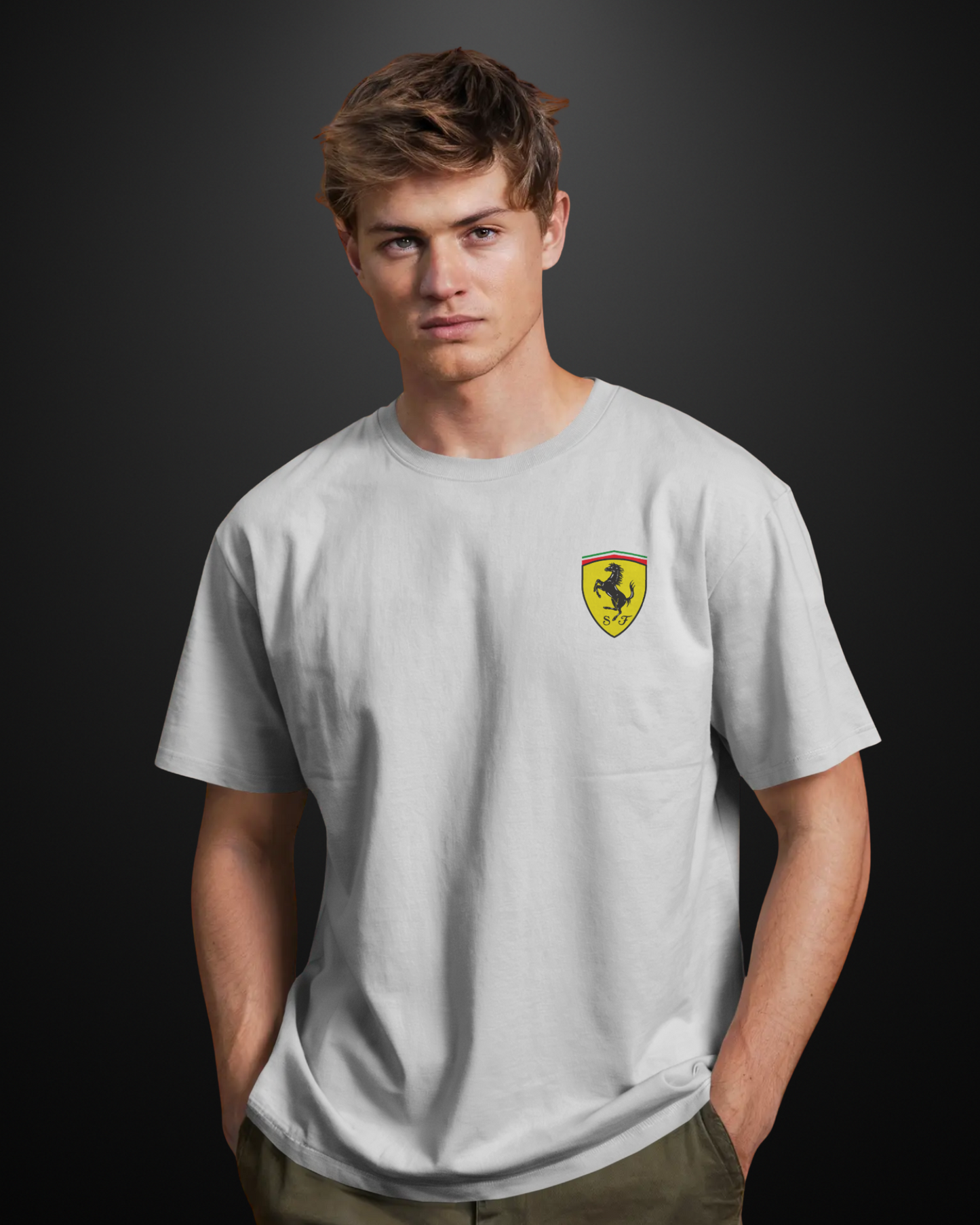 Formula 1 Ferrari F175 Oversized T-Shirt - APXKrew