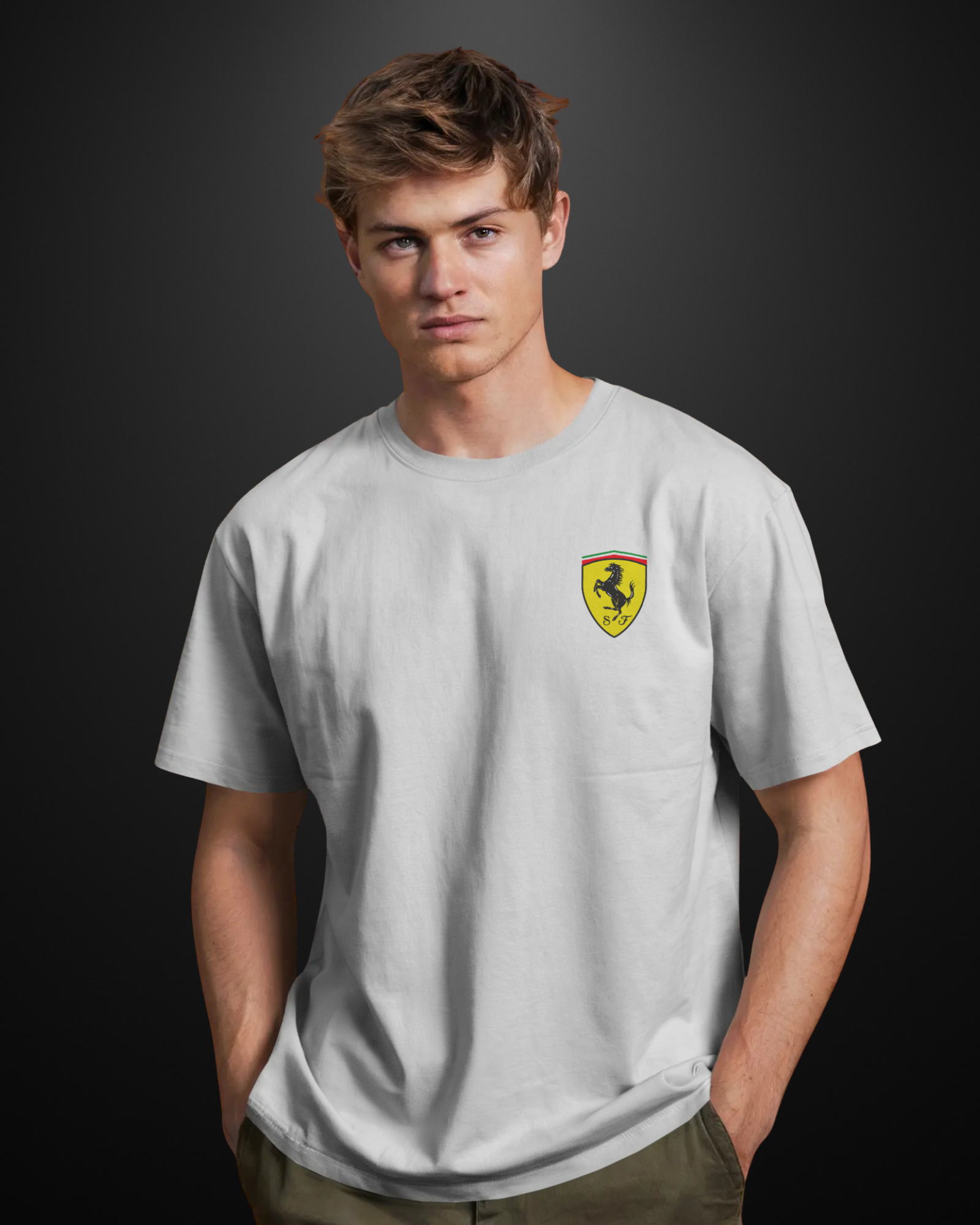 Formula 1 Ferrari F175 Oversized T-Shirt - APXKrew