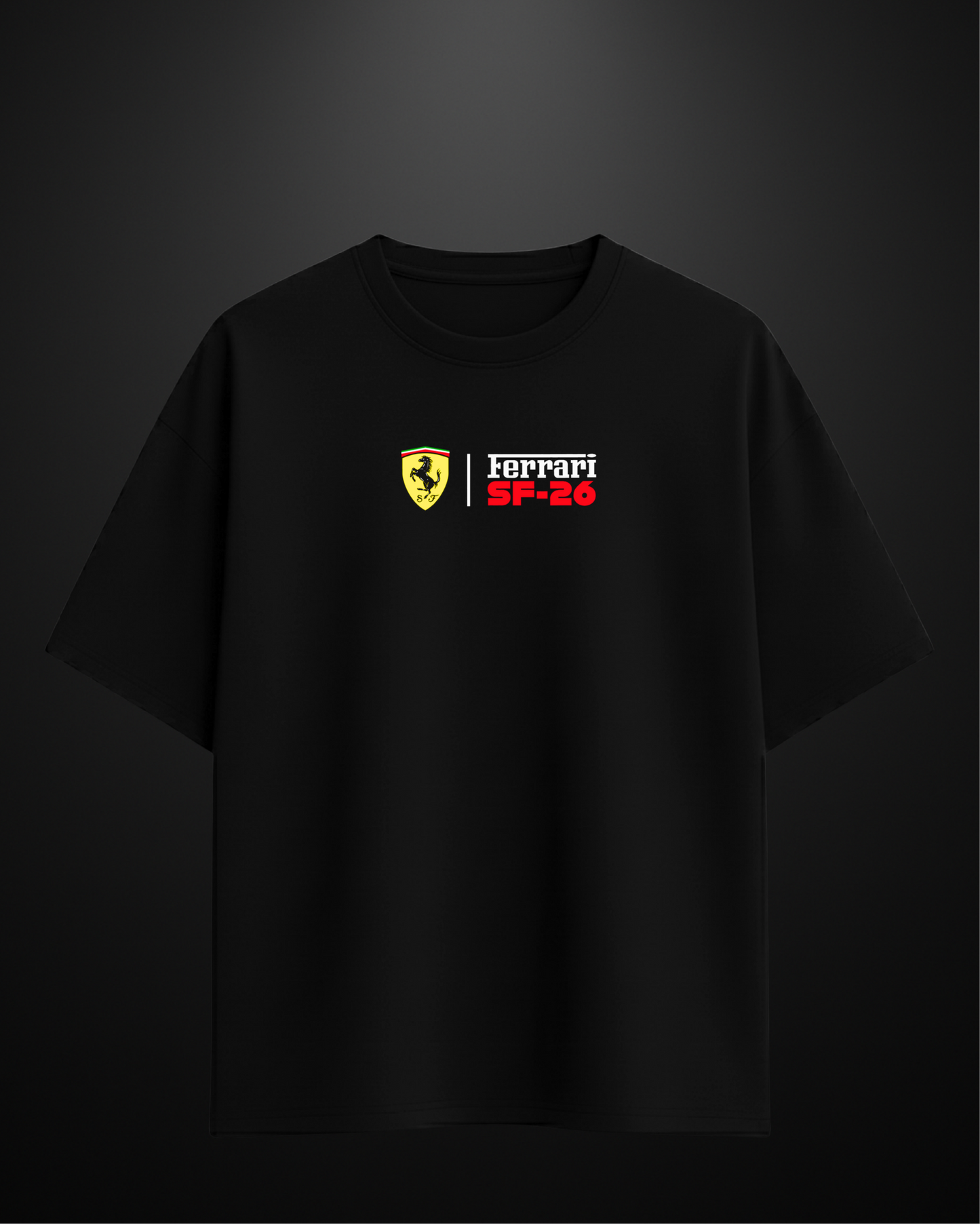Formula 1 Ferrari SF-26 Oversized T-Shirt Drop 1 - APXKrew