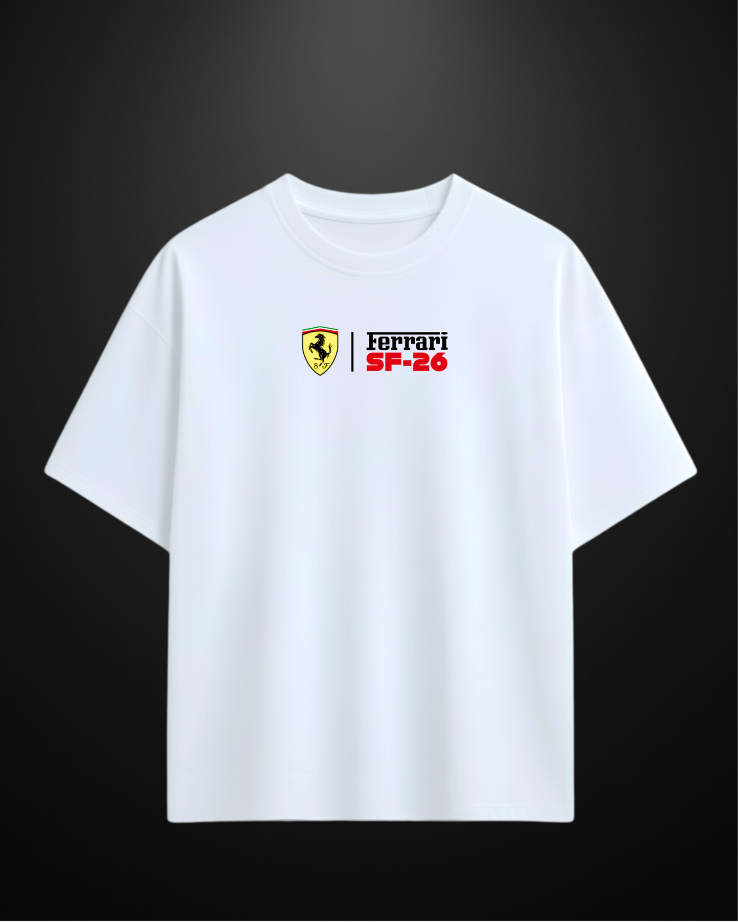 Formula 1 Ferrari SF-26 Oversized T-Shirt Drop 1 - APXKrew
