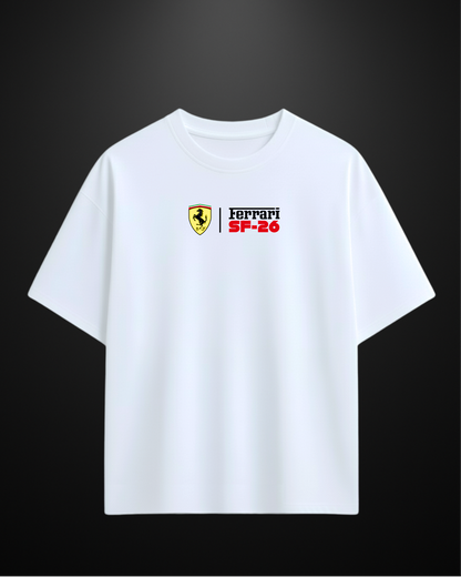 Formula 1 Ferrari SF-26 Oversized T-Shirt Drop 1 - APXKrew