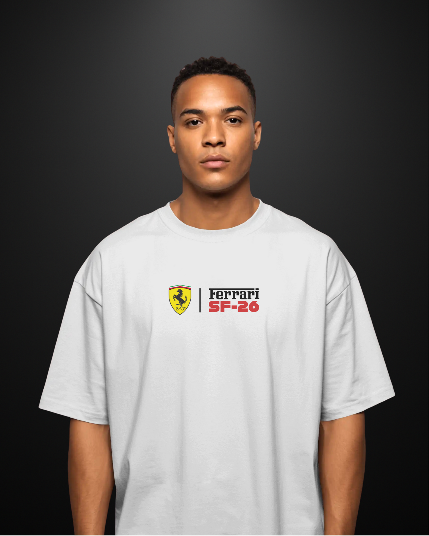 Formula 1 Ferrari SF-26 Oversized T-Shirt Drop 1 - APXKrew