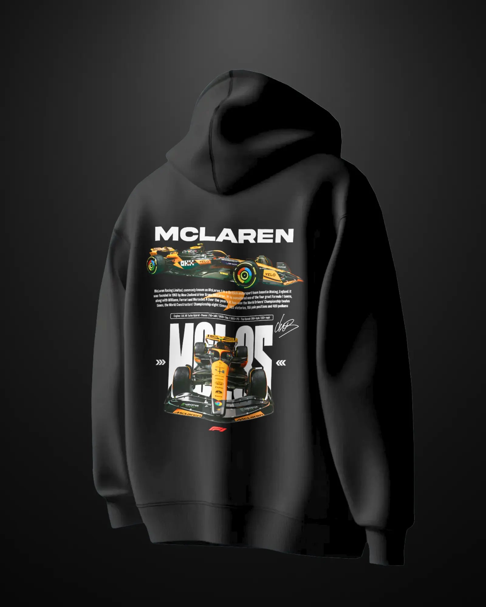 Formula 1 Mclaren MCL35 Hoodie - APXKrew