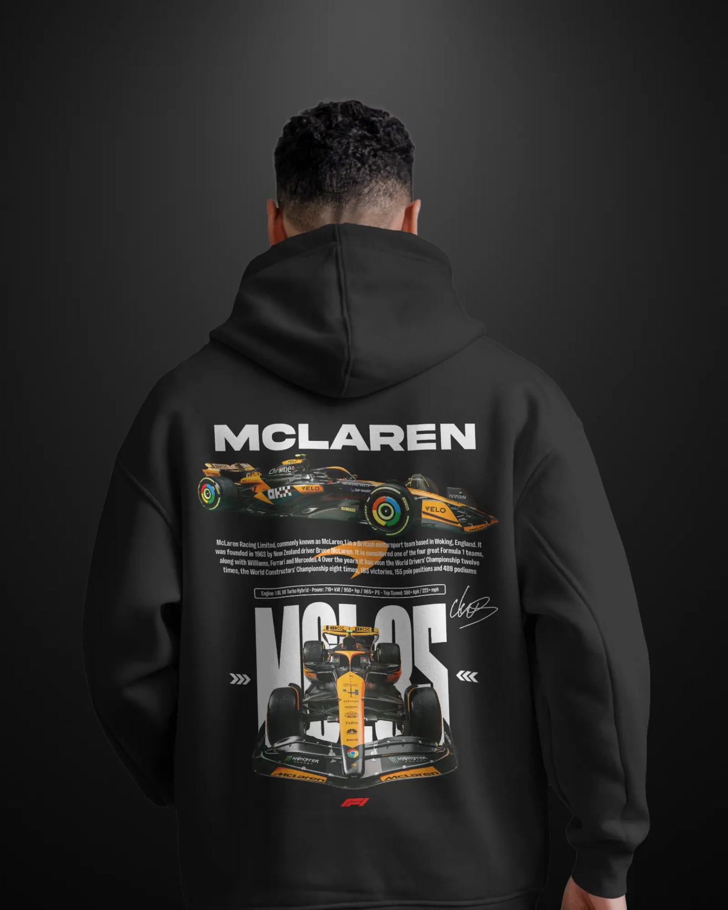Formula 1 Mclaren MCL35 Hoodie - APXKrew