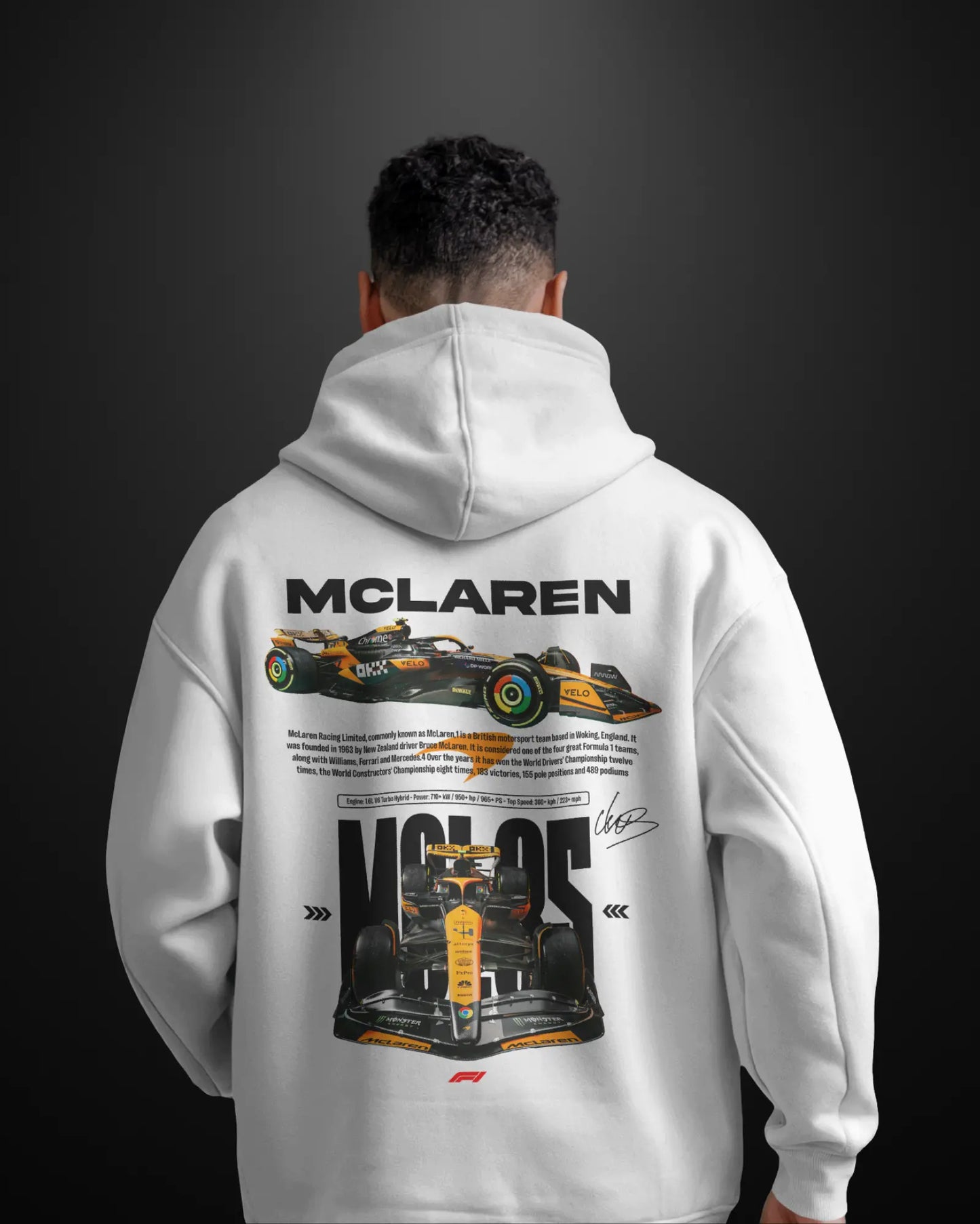 Formula 1 Mclaren MCL35 Hoodie - APXKrew