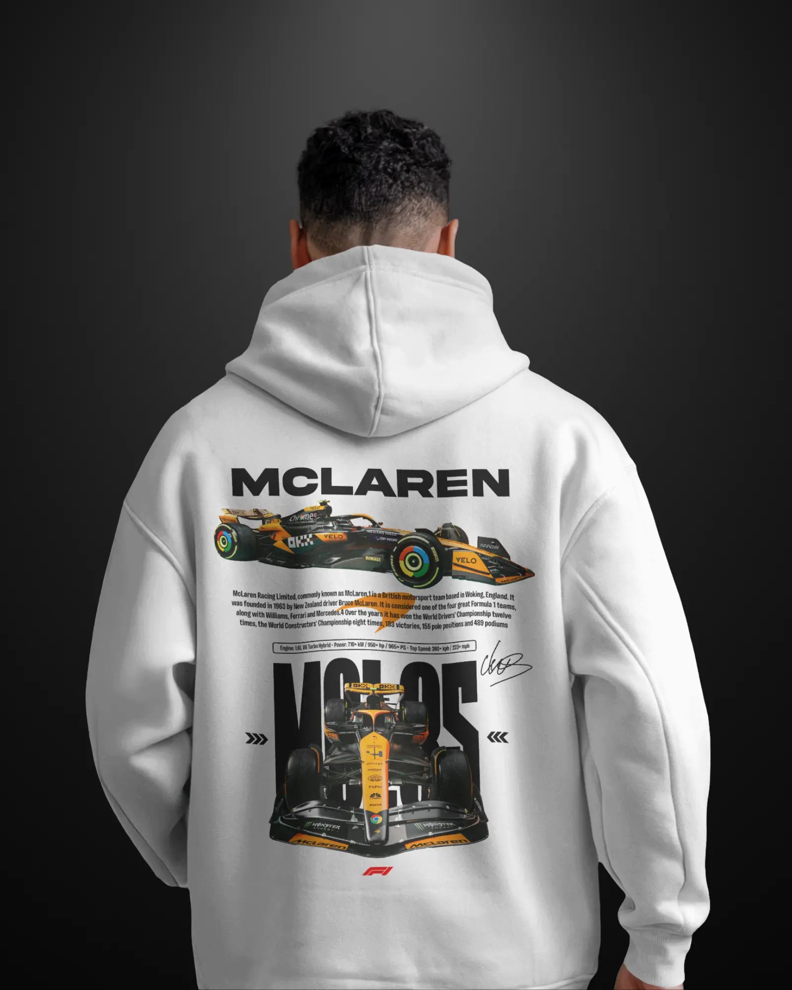Formula 1 Mclaren MCL35 Hoodie - APXKrew