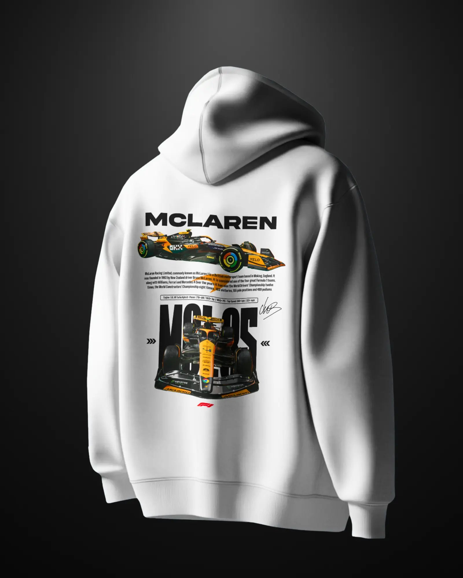 Formula 1 Mclaren MCL35 Hoodie - APXKrew