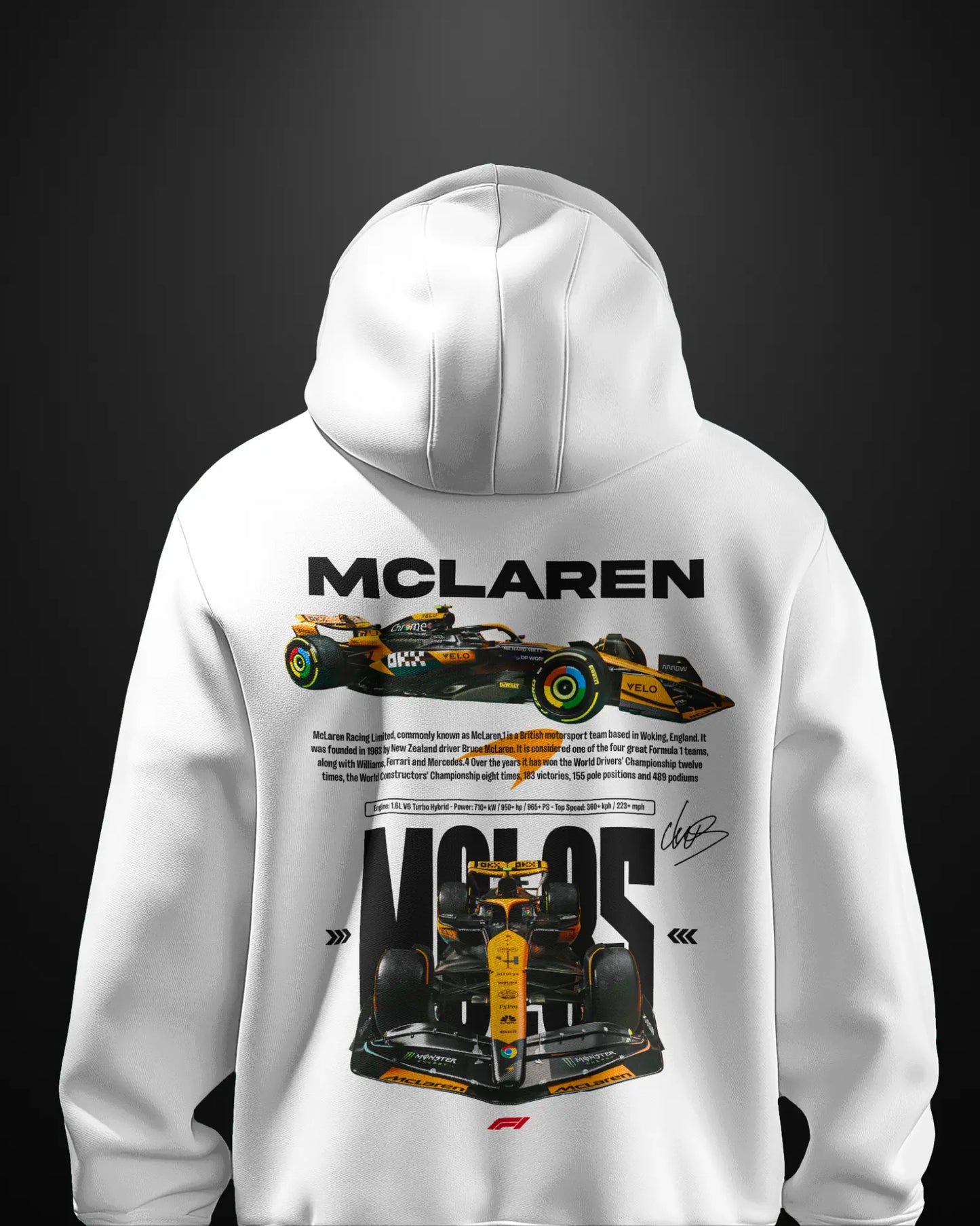 Formula 1 Mclaren MCL35 Hoodie - APXKrew