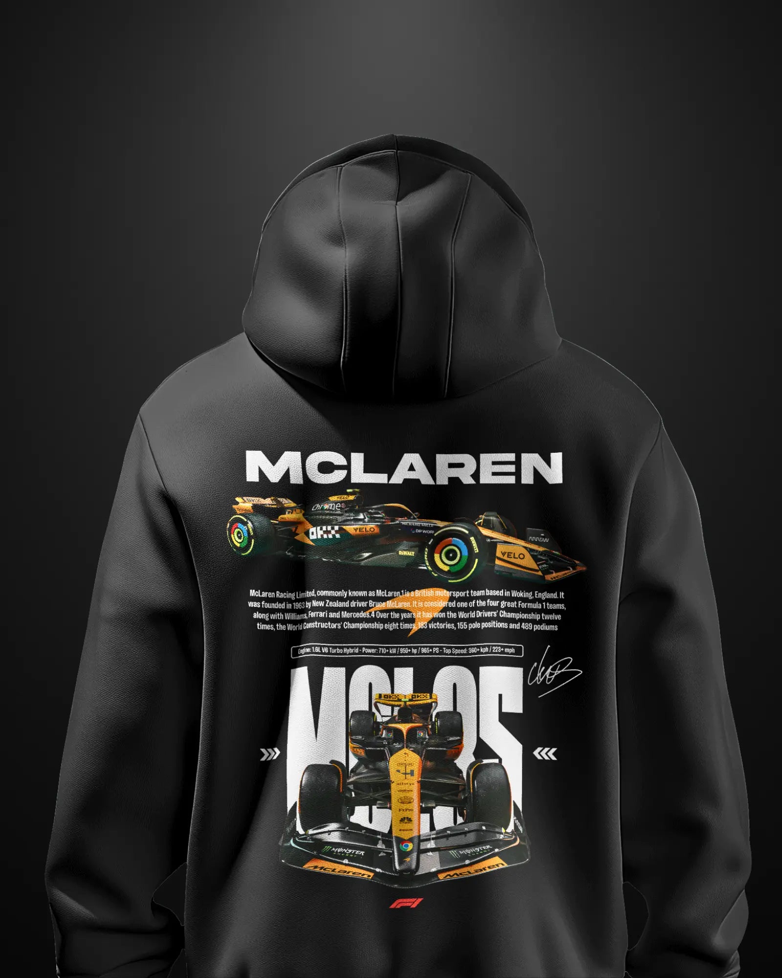 Formula 1 Mclaren MCL35 Hoodie - APXKrew